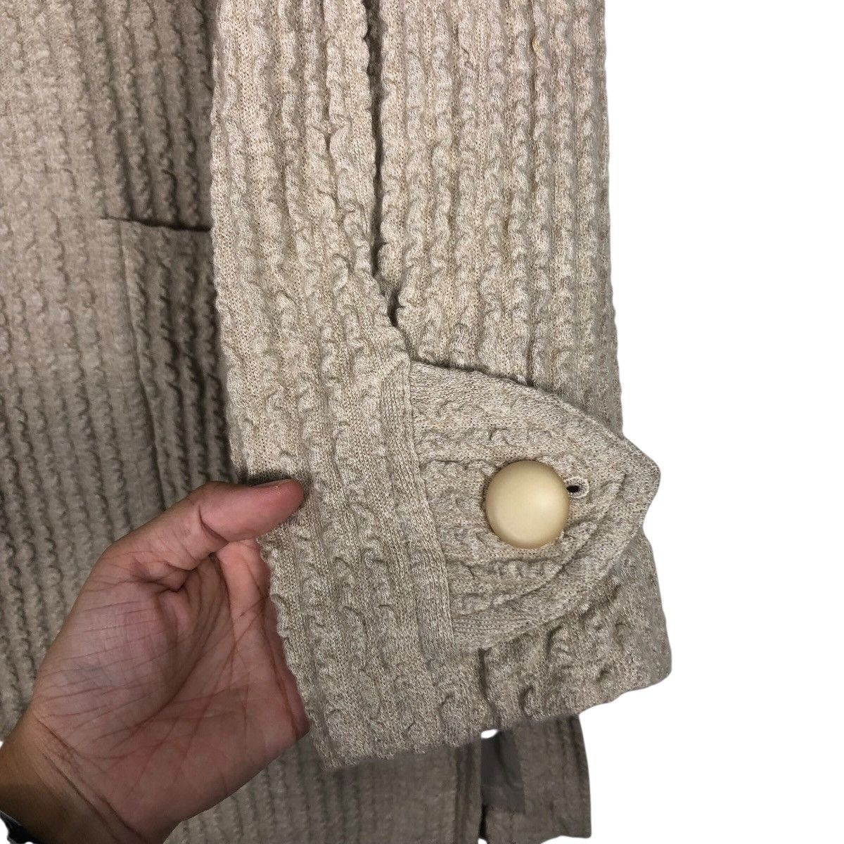 Issey Miyake GIGI Vintage Avant-Garde Textured Coat Japan Domestic Market Size US M / EU 48-50 / 2 - 16 Thumbnail
