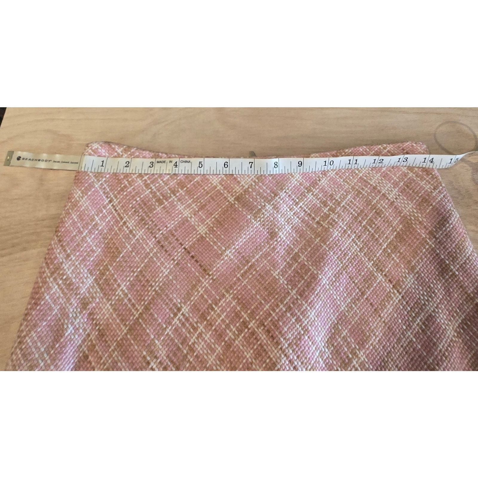 Bill Blass VTG Bill Blass Evening Separates sz 8 pink tweed silk ruffle Size M / US 6-8 / IT 42-44 - 6 Thumbnail
