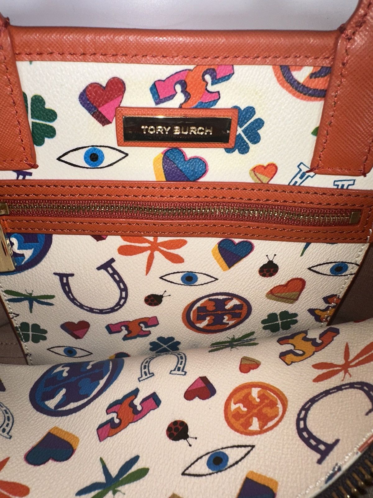 Tory Burch Tory Burch PVC leather 2way shoulder bag with lucky motif Size ONE SIZE - 4 Thumbnail