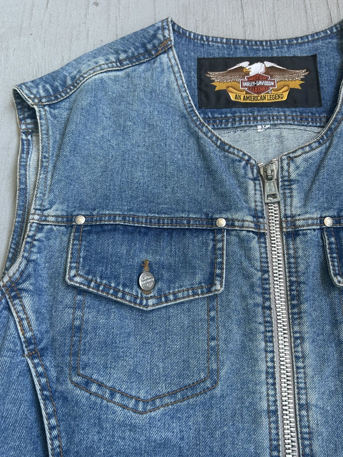 Harley Davidson Harley Davidson Vest Size US M / EU 48-50 / 2 - 3 Thumbnail