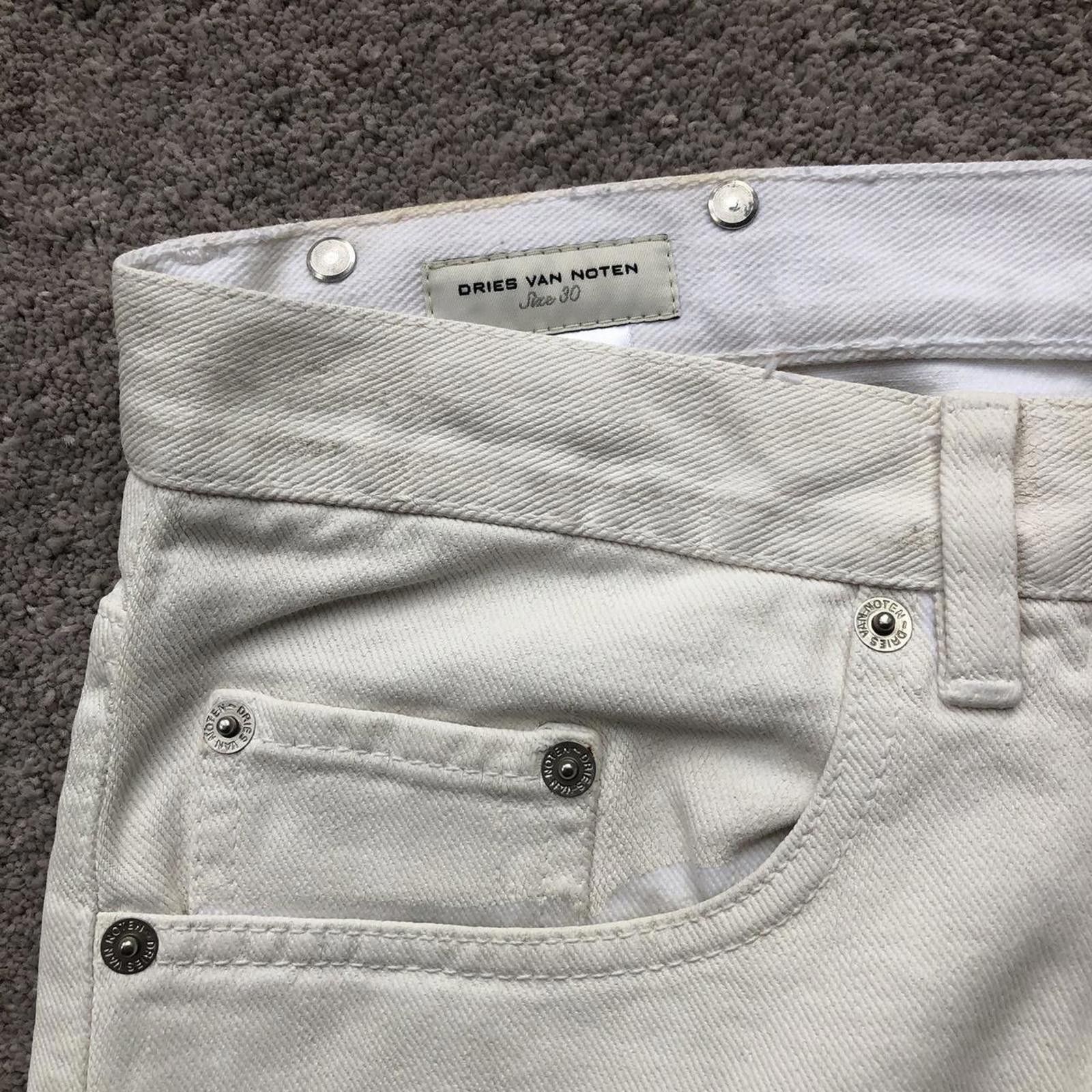 Dries Van Noten Dries Van Noten Coated Denim. Size US 30 / EU 46 - 3 Thumbnail