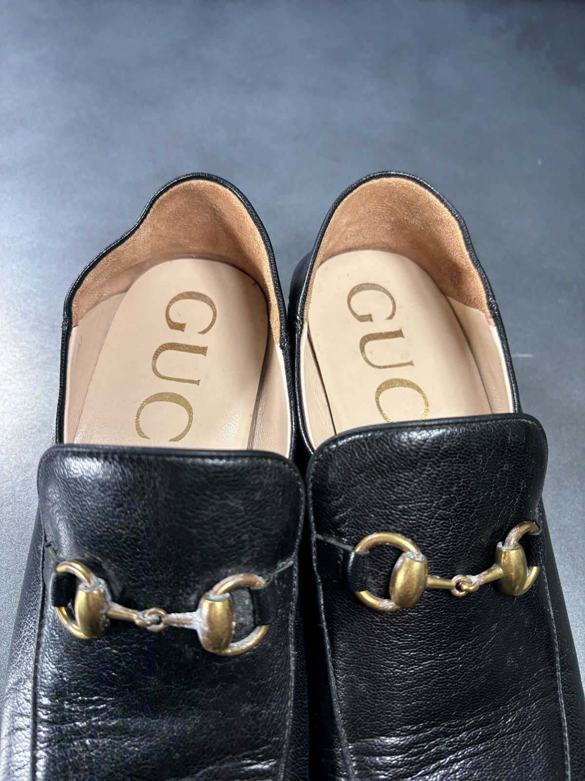 Gucci 2018 Gucci Horsebit Loafer Leather Mules Heels Crystal Jewel Size US 9 / IT 39 - 17 Thumbnail