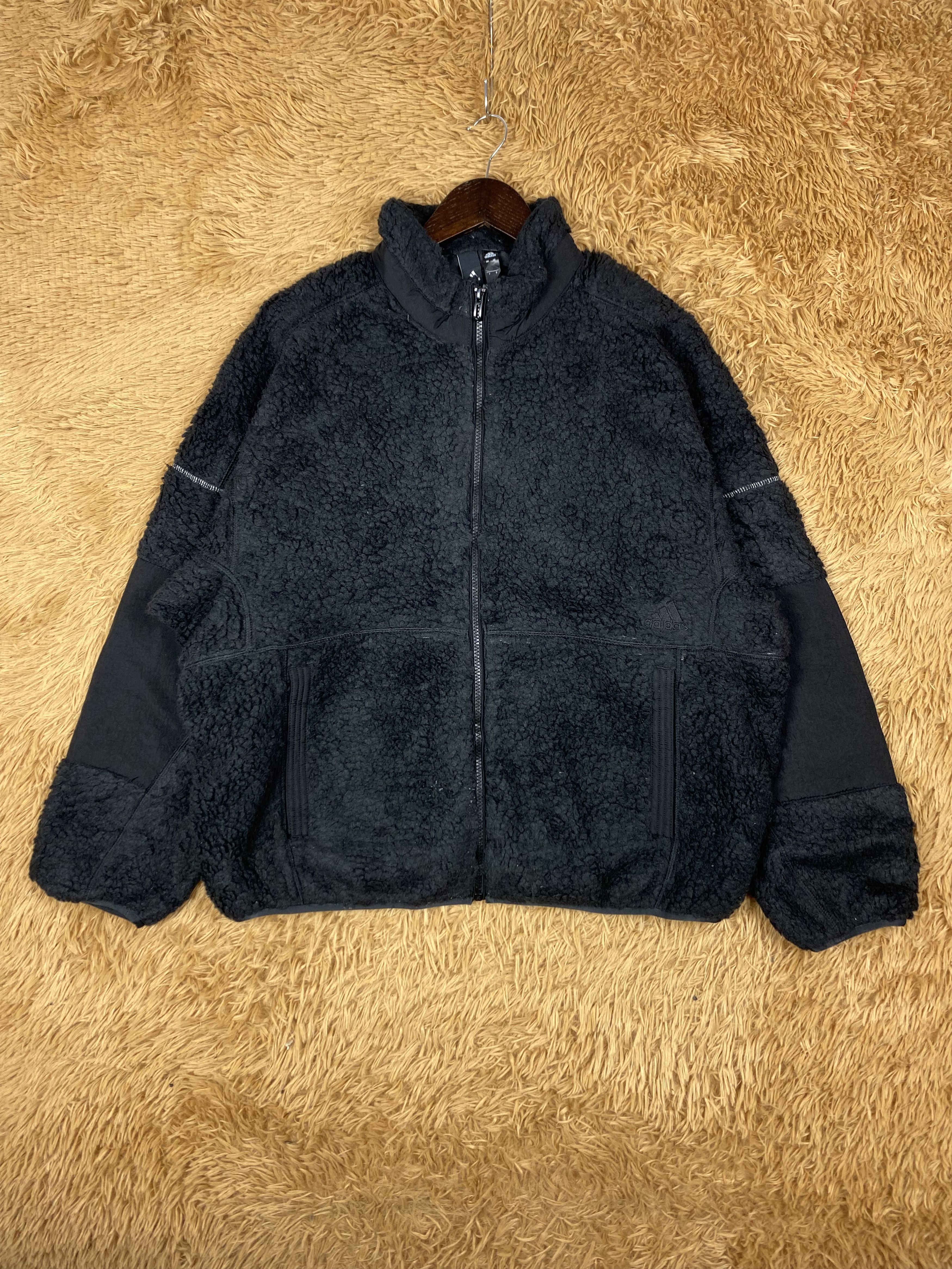 Adidas Vintage Adidas Fleece Jacket DJ0535 Size US M / EU 48-50 / 2 - 1 Thumbnail