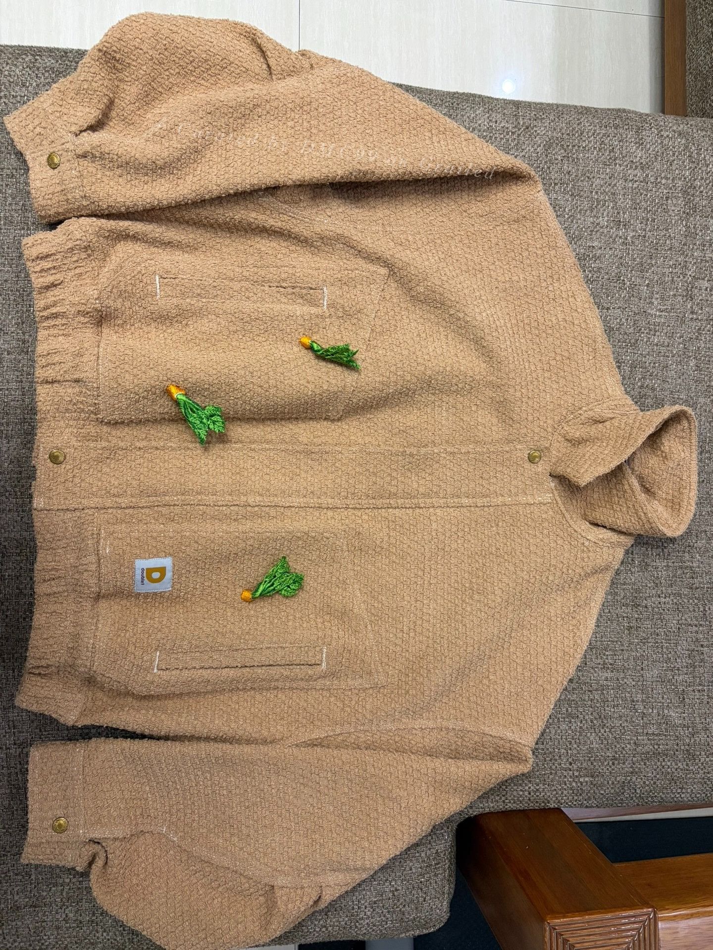 Doublet Doublet 26ss Waffle Knit Carrot Jacket Size US L / EU 52-54 / 3 - 1 Thumbnail