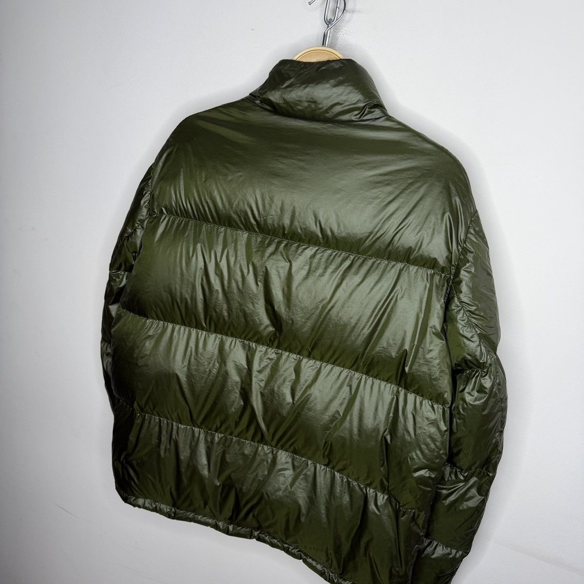 Emporio Armani Armani Icon Period Puffer Down Green Jacket Size US M / EU 48-50 / 2 - 9 Thumbnail