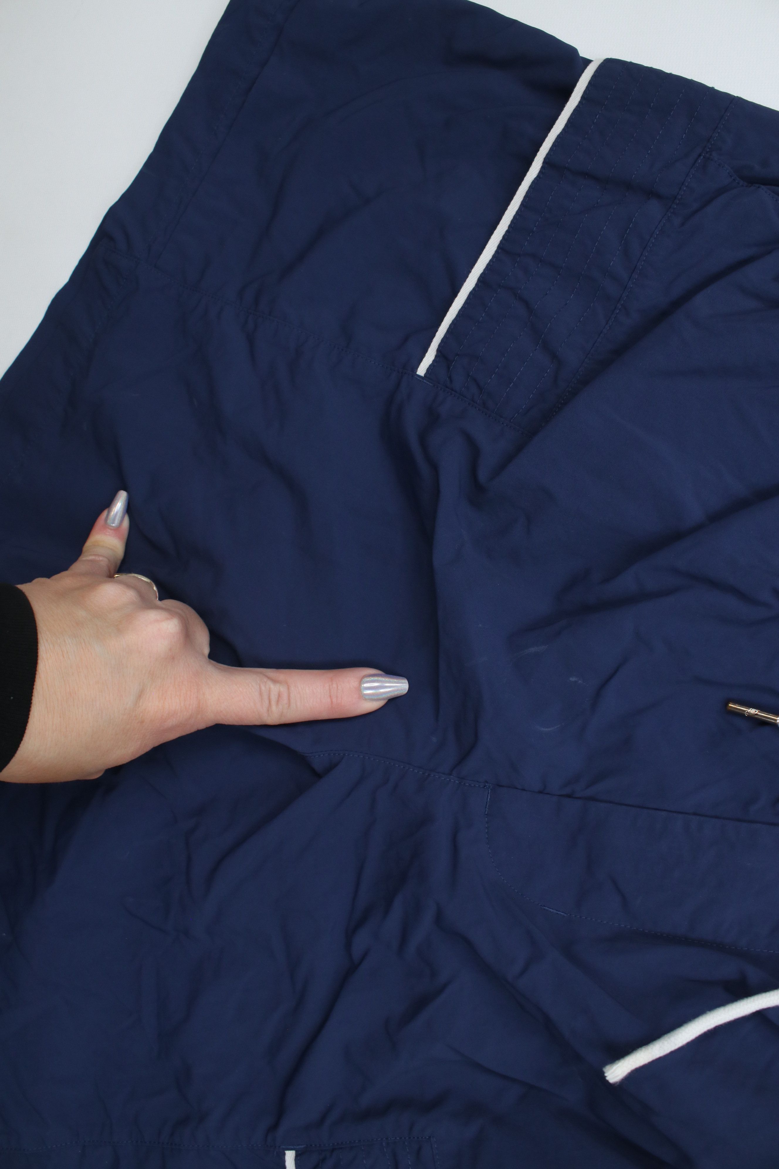 Nike Vintage Y2K Nike Above Knee Windbreaker Cargo Shorts Blue Size US 36 / EU 52 - 5 Thumbnail
