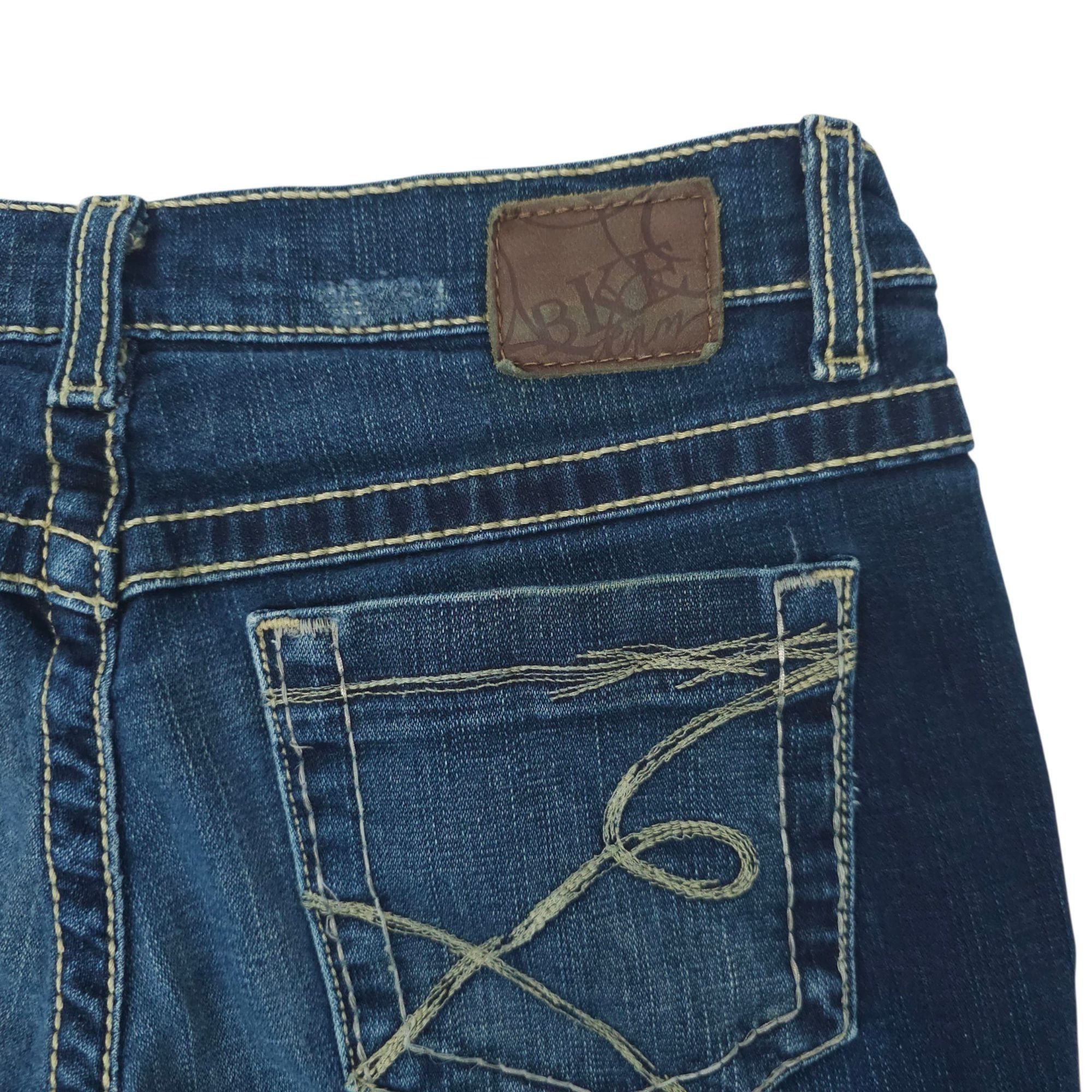 BKE BKE Buckle Drew Boot Cut Jeans Womens Size 28 READ Distresse Size 30" / US 8 / IT 44 - 9 Thumbnail