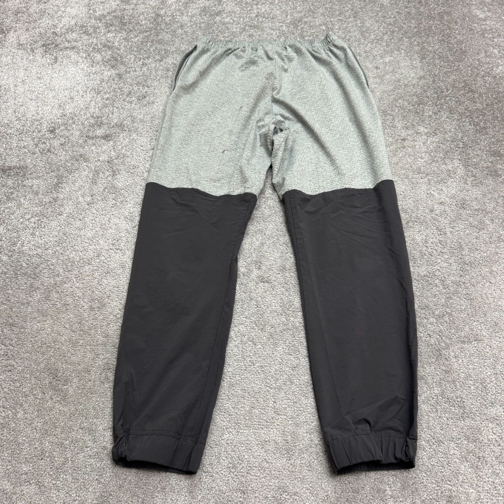 Adidas Adidas Squad ID Colorblock Jogger Pants Mens Medium Gray Black Zip Pocket Active Size US 31 - 2 Thumbnail