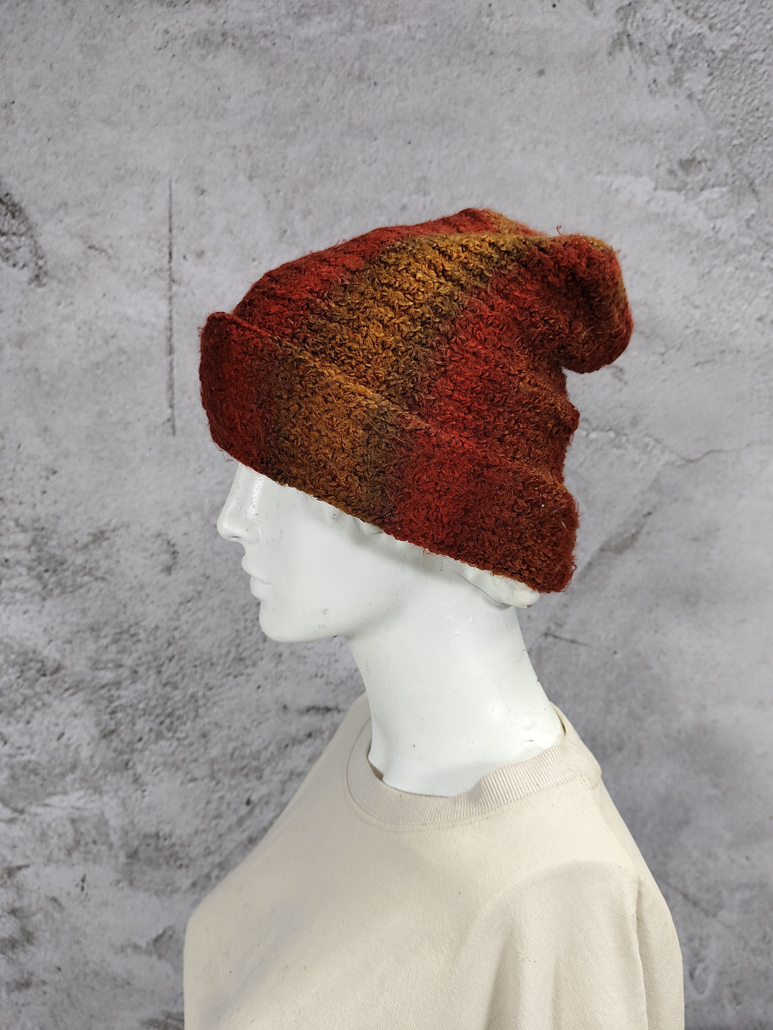 Vintage 90s CF 🇮🇹Minimalist Classic European Streetwear Beanie Hat Size ONE SIZE - 1 Thumbnail