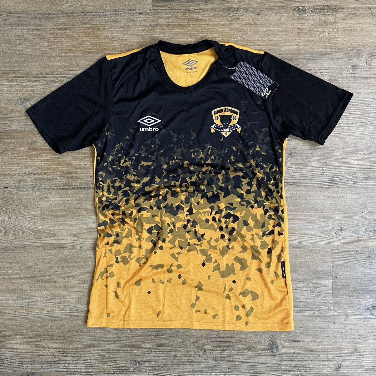 Umbro Umbro Black Leopards 2022 Home Shirt Size US S / EU 44-46 / 1 - 1 Thumbnail