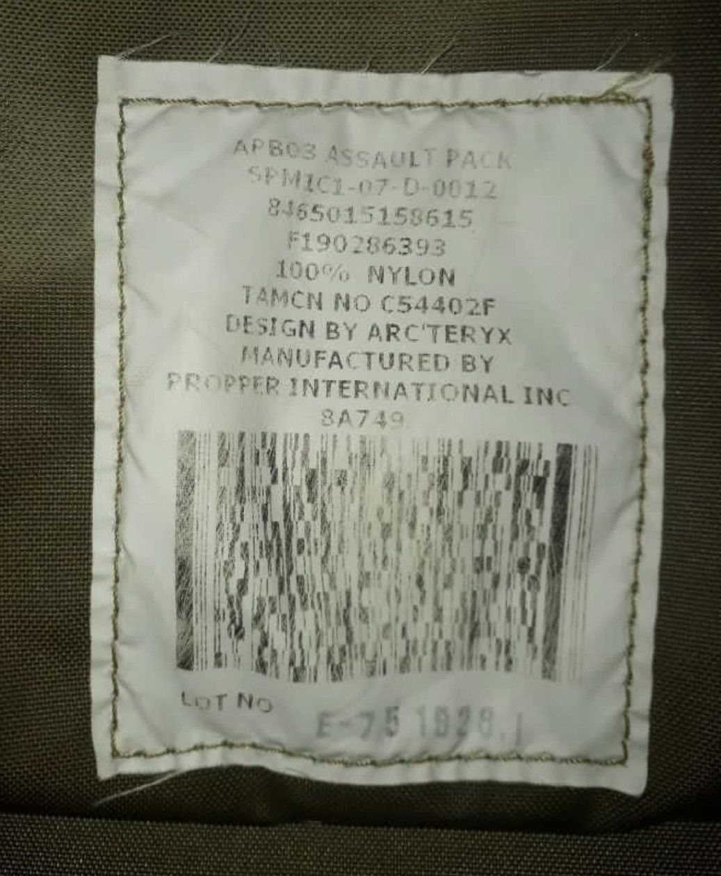 Arc'teryx ARCTERYX APB 03 ASSOULT PACK USMC BACKPACK Size ONE SIZE - 5 Thumbnail