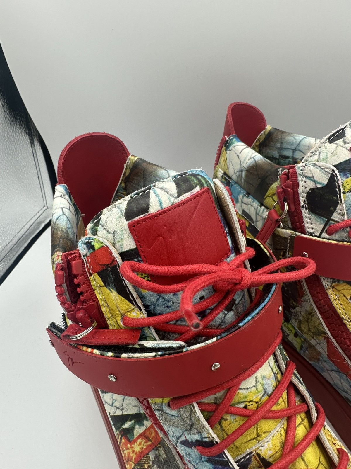 Giuseppe Zanotti Giuseppe Zanotti High Top Sneakers Size US 15 / EU 48 - 5 Thumbnail