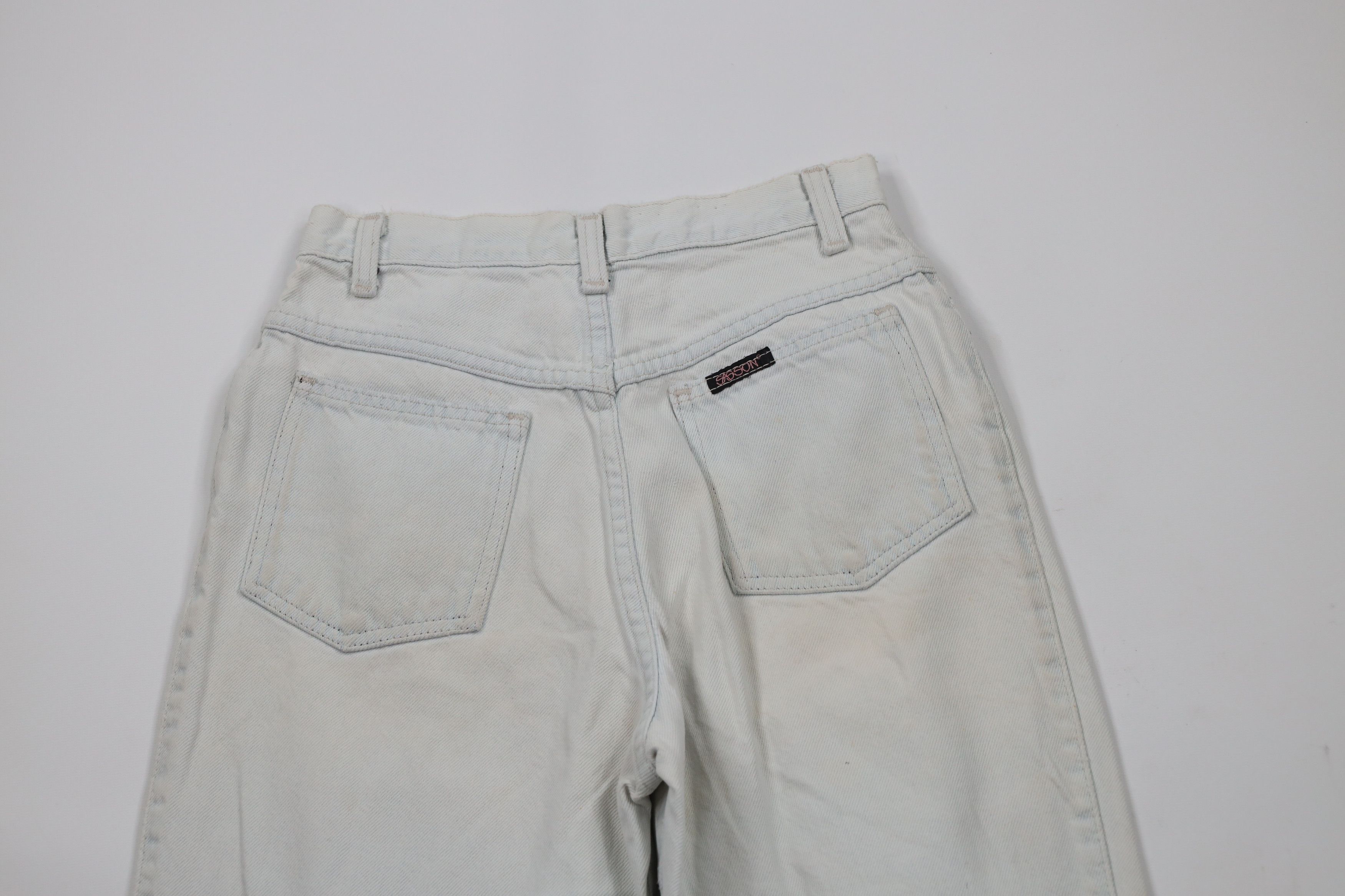 Vintage Vintage 80s 90s Streetwear Tapered Leg Denim Jeans Cotton Size 28" / US 6 / IT 42 - 12 Thumbnail