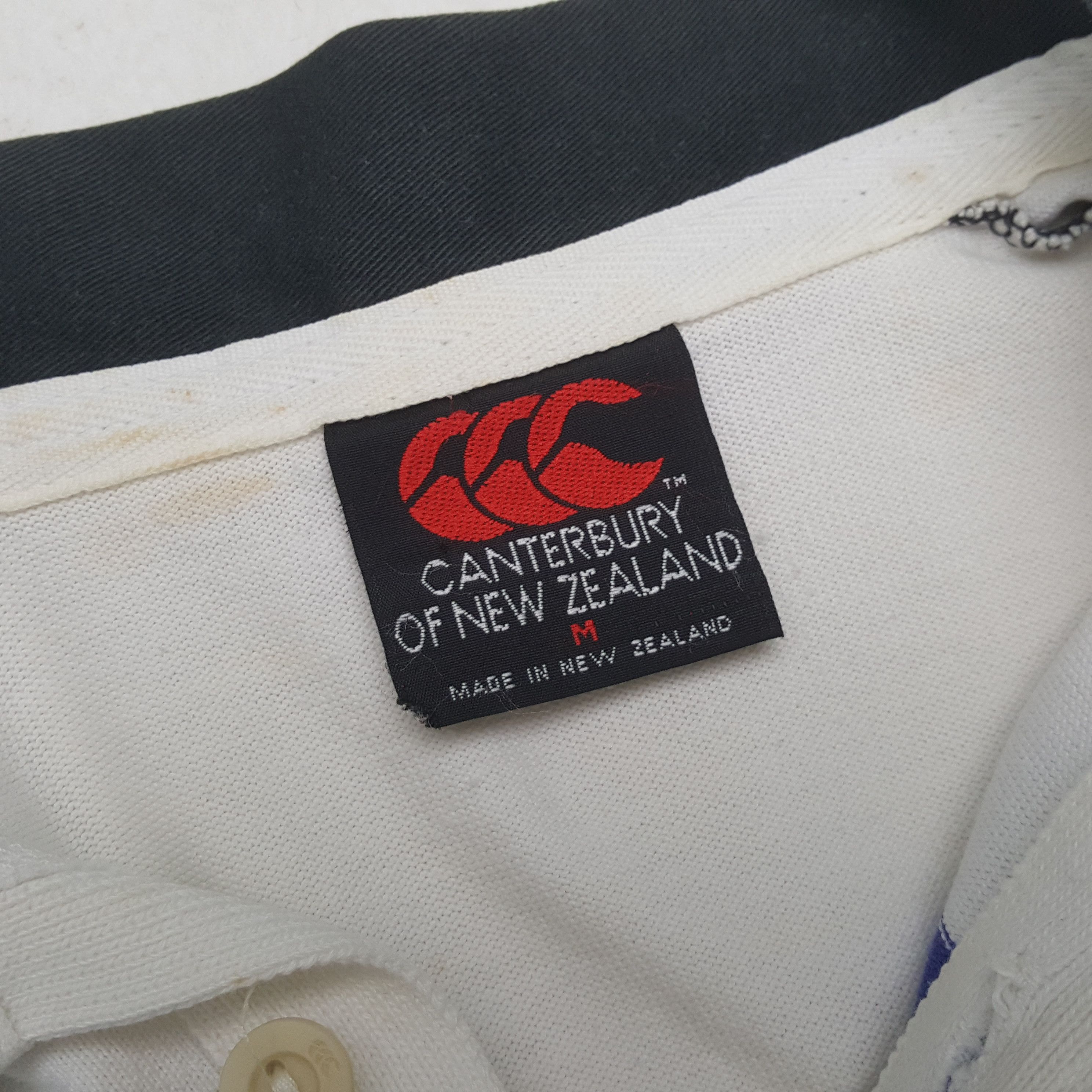 Canterbury of New Zealand Vintage 90s Canterbury Big Logo Rugby Jersey Shirt RR7 Size US L / EU 52-54 / 3 - 4 Thumbnail