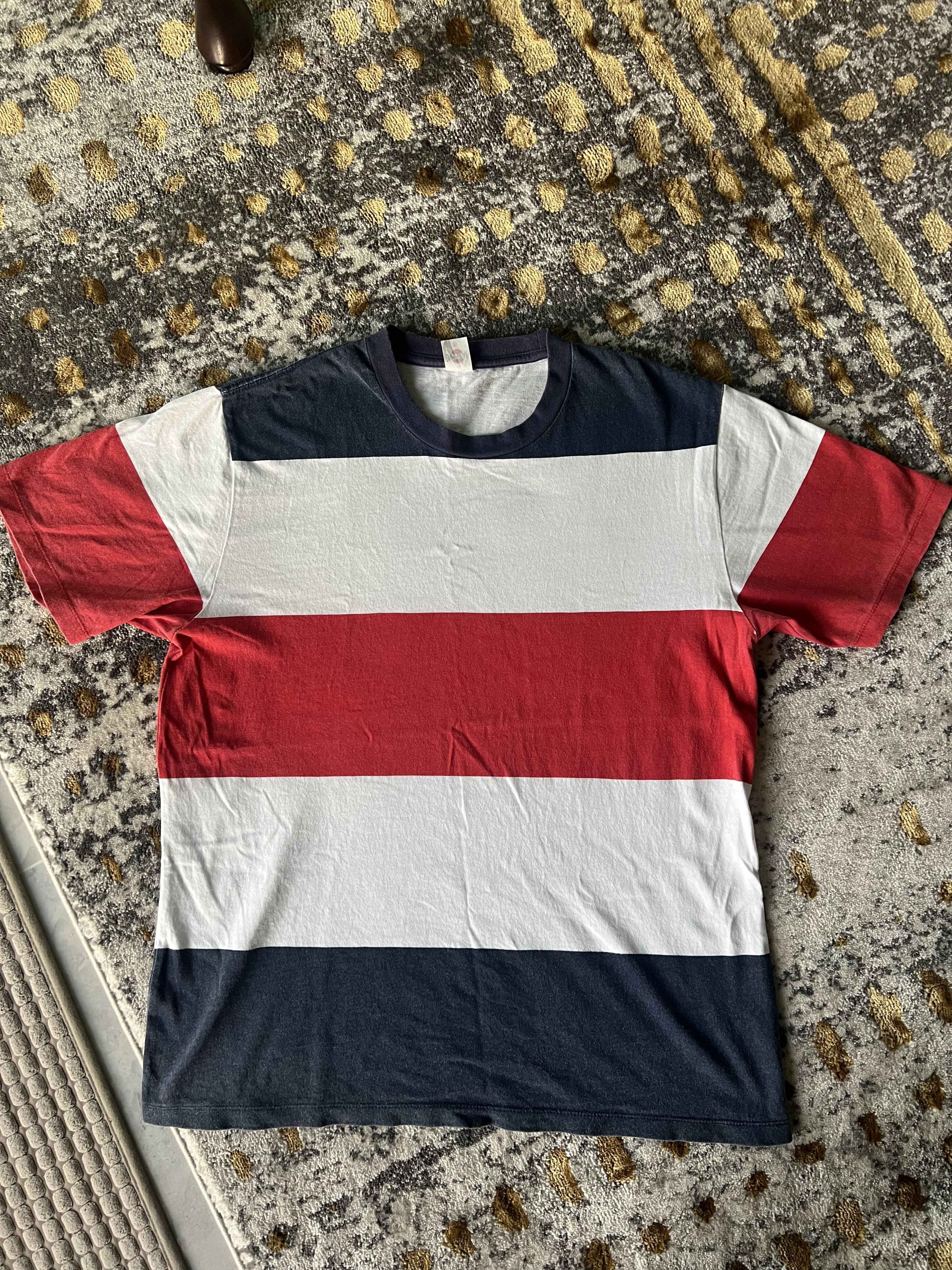 45rpm × Denime × Indigo DNM Gear Denime stripe t shirt Size US M / EU 48-50 / 2 - 1 Thumbnail