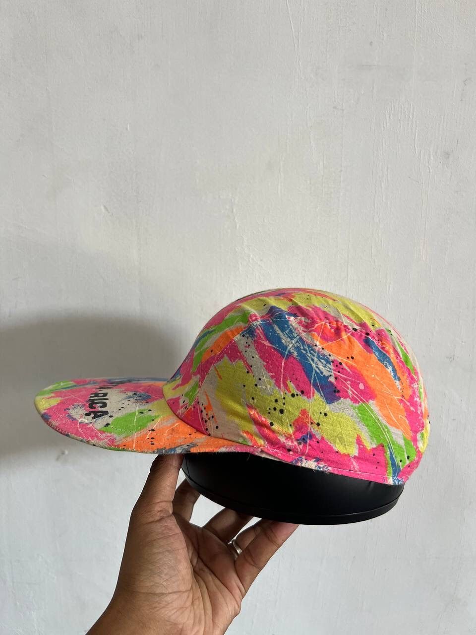Vintage Vintage Costa Rica Painted Archive 5 Panel Hat Size ONE SIZE - 4 Thumbnail