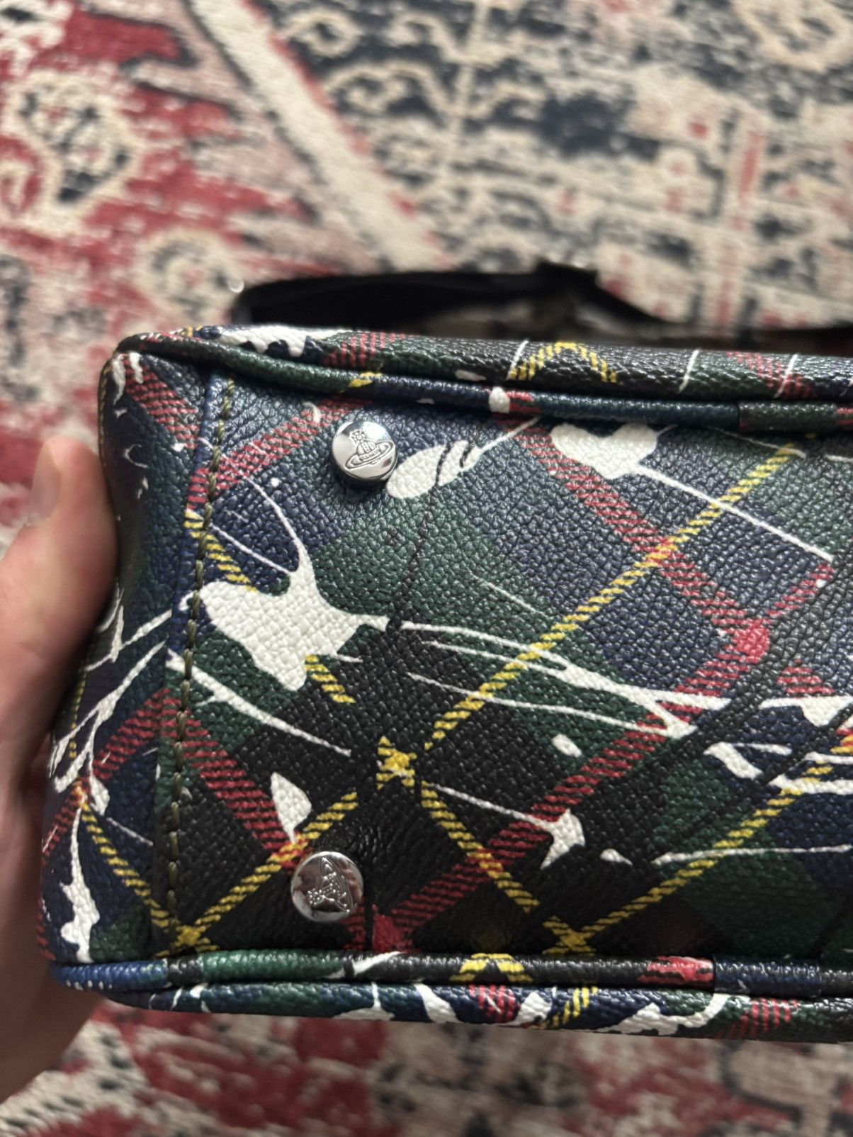 Vivienne Westwood Vivienne Westwood Yasmine paint splatter bag Size ONE SIZE - 4 Thumbnail