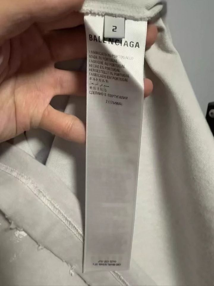 Balenciaga Balenciaga Flame Print Short Sleeve TShirt-2505 Size US M / EU 48-50 / 2 - 4 Thumbnail