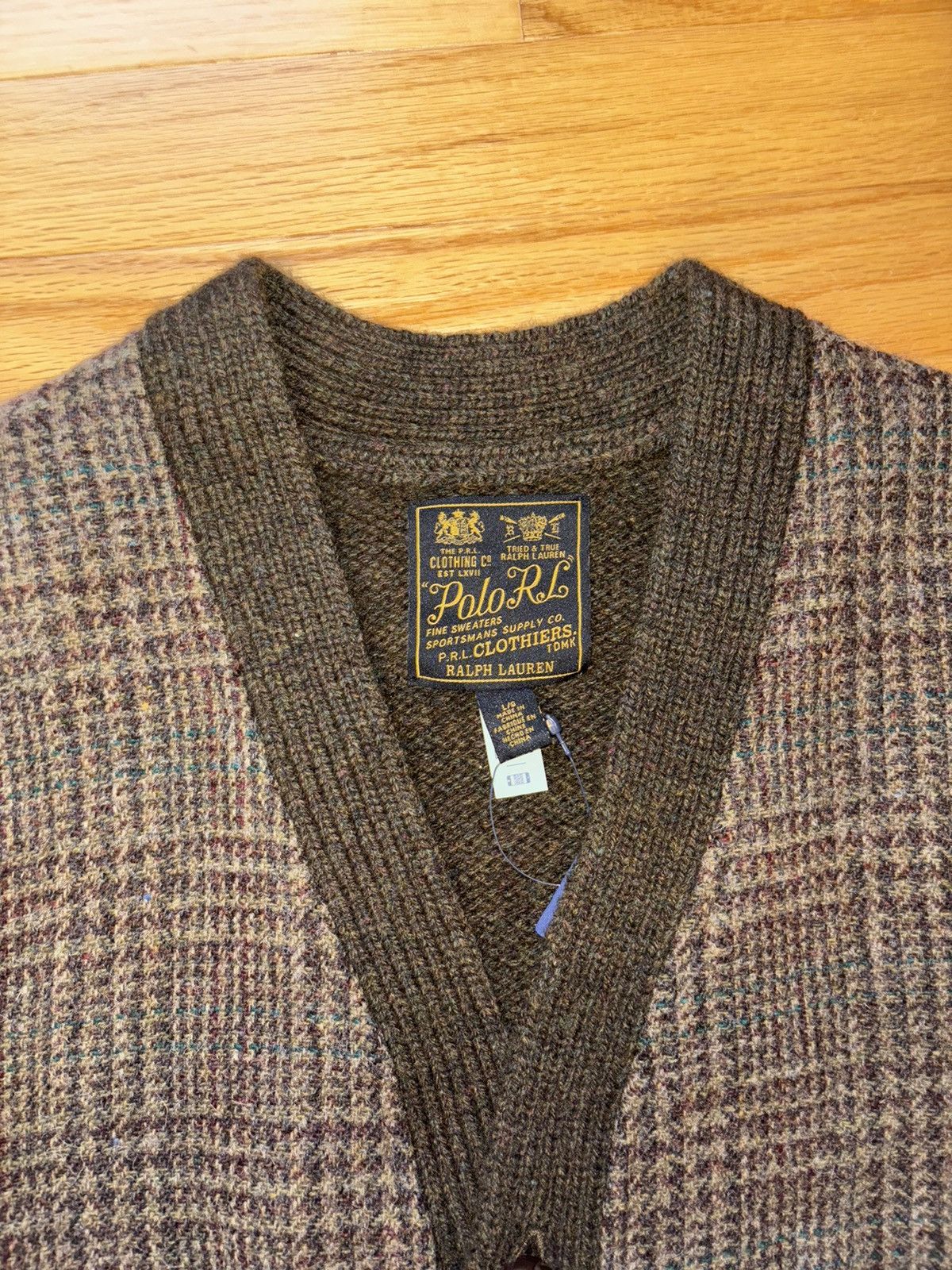 Polo Ralph Lauren Polo Ralph Lauren Wool/Alpaca Cardigan Size US L / EU 52-54 / 3 - 3 Thumbnail