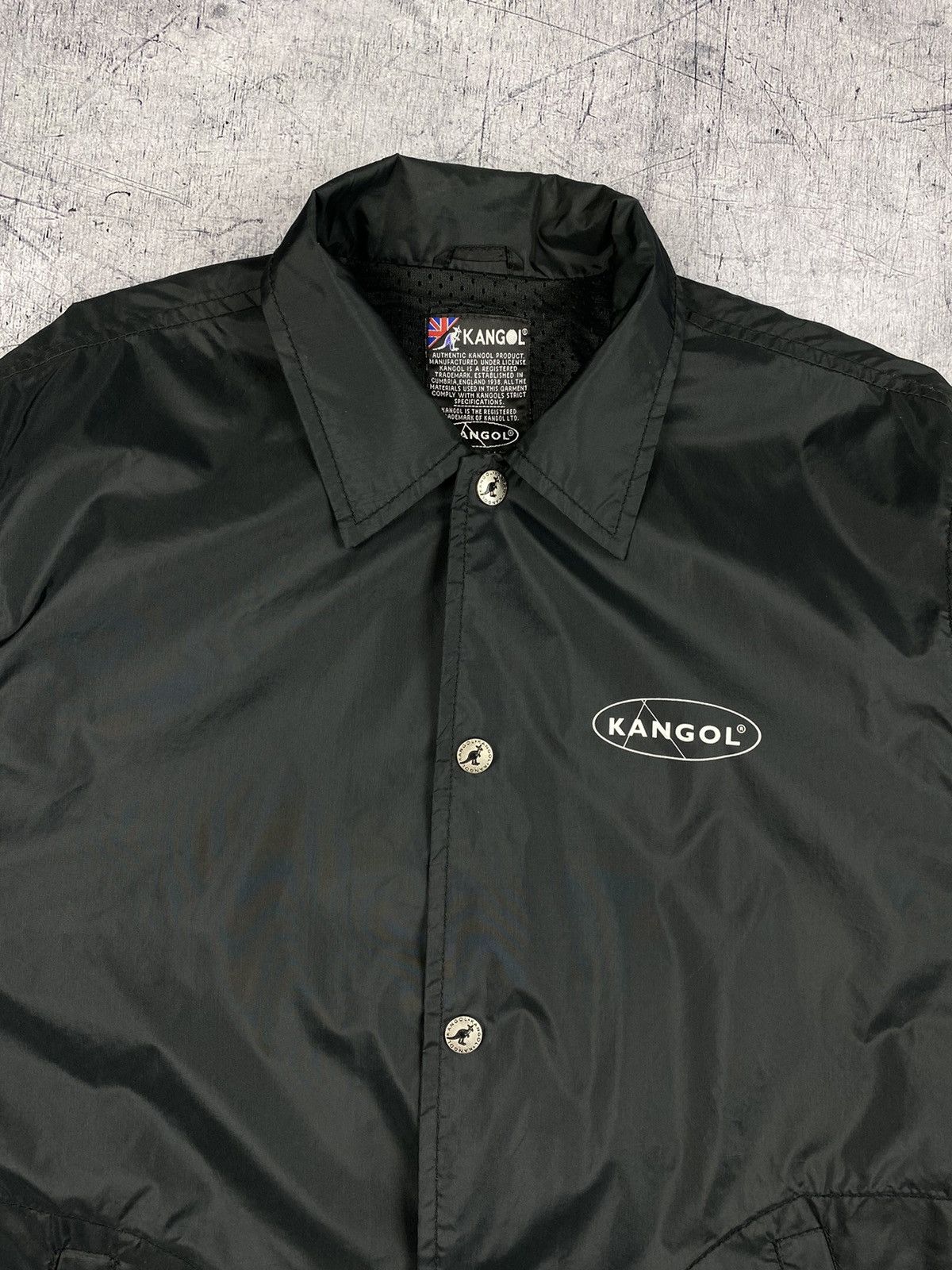 Kangol Vintage Kangol The United Kingdom Button Jacket Bomber Size US S / EU 44-46 / 1 - 6 Thumbnail