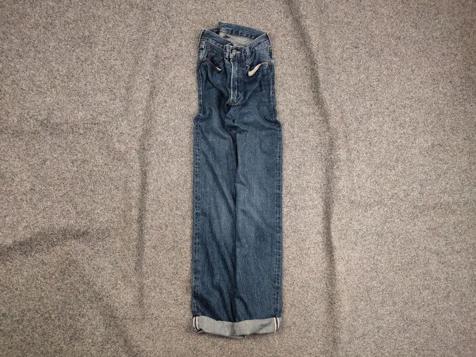 Levi's Vintage Levis Clothing Selvedge Denim Jeans Talon 50's Style Size US 30 / EU 46 - 1 Thumbnail