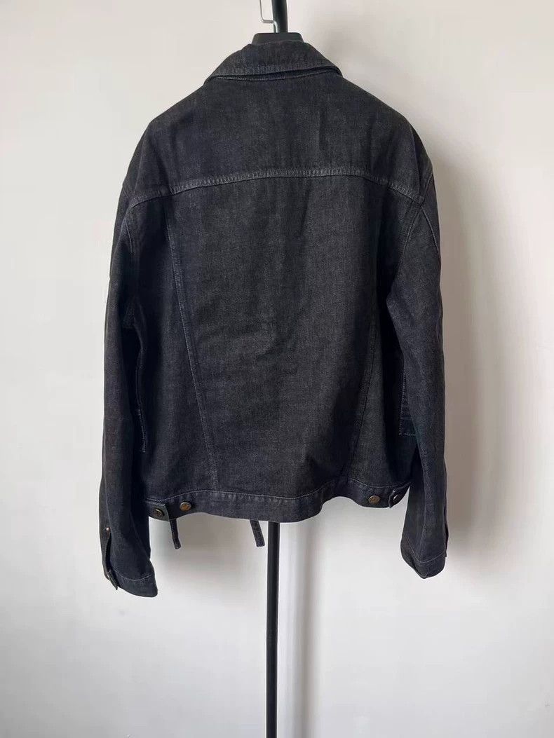 Louis Vuitton Louis Vuitton Bow color-block single-breasted denim jacket Size US L / EU 52-54 / 3 - 2 Thumbnail