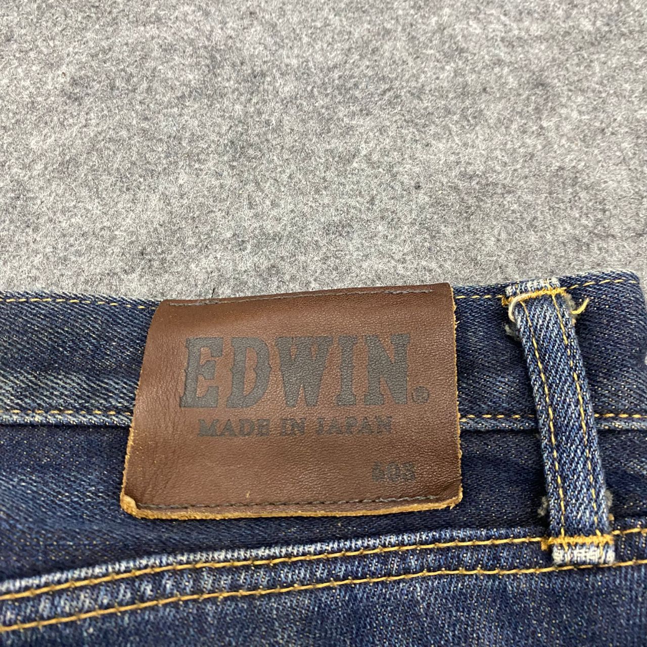 If Six Was Nine 💥Best Offer💥Vintage Edwin 503 Distressed Denim Size US 35 - 15 Thumbnail