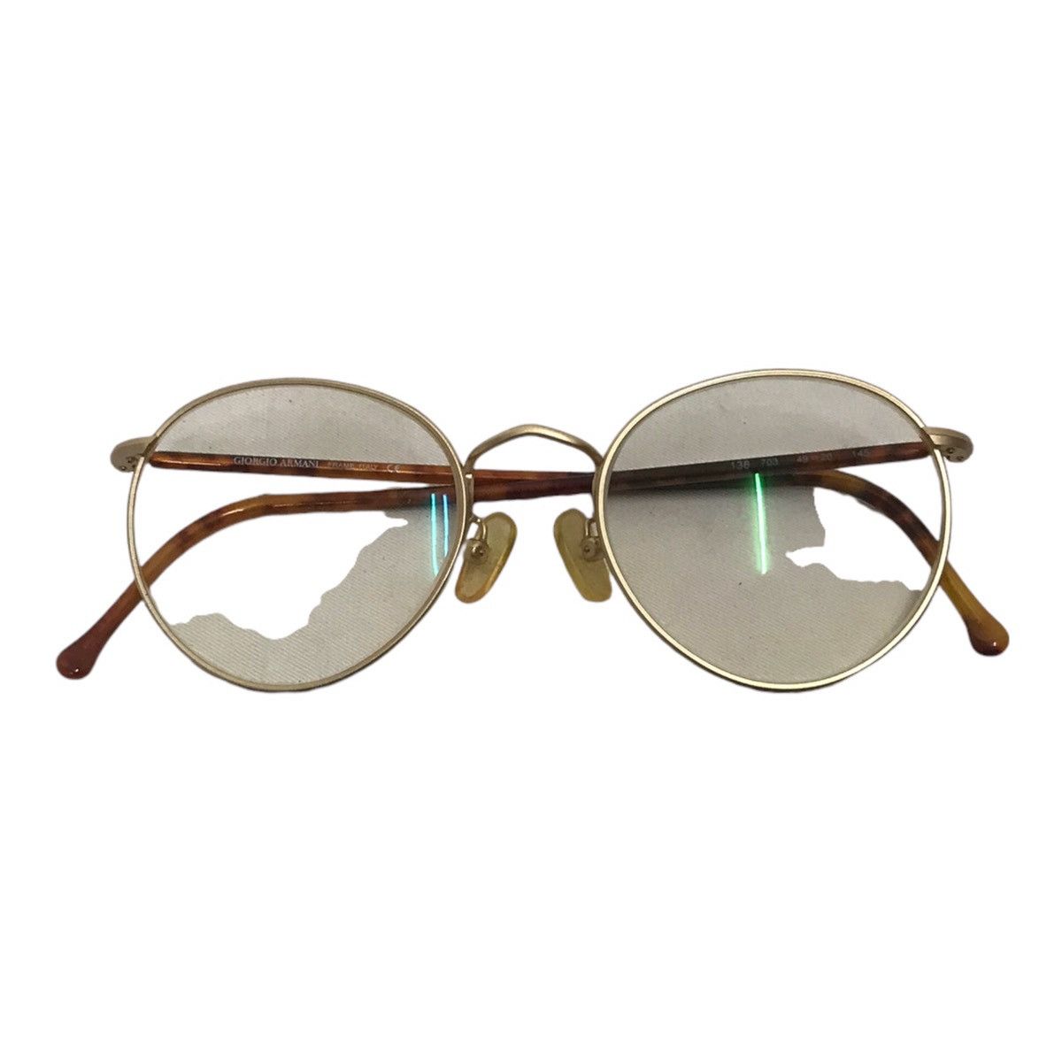 Armani × Giorgio Armani Giorgio Armani Leopard Glasses Size ONE SIZE - 8 Thumbnail