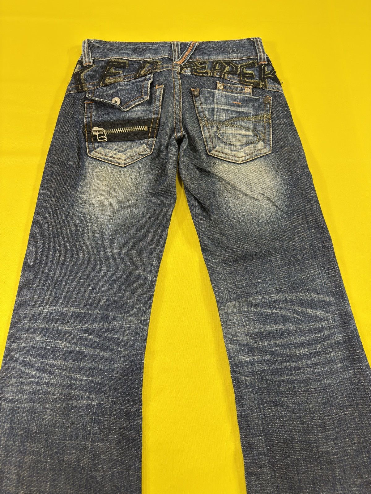 Japanese Brand Red peppers flare jeans Size US 28 / EU 44 - 10 Thumbnail
