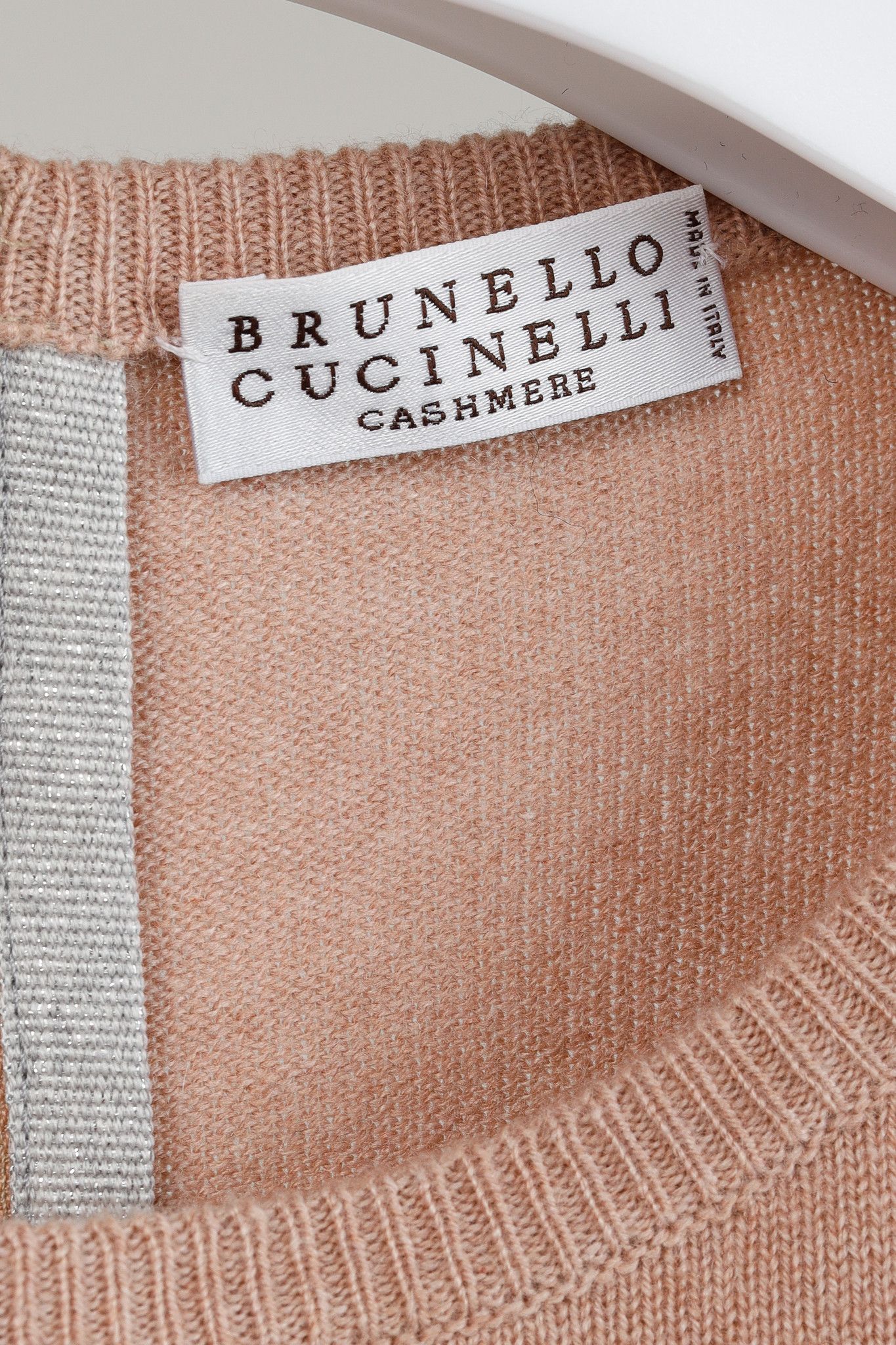 Brunello Cucinelli Brunello Cucinelli Cashmere Elbow-Sleeve Pullover w/pocket Size M / US 6-8 / IT 42-44 - 8 Thumbnail