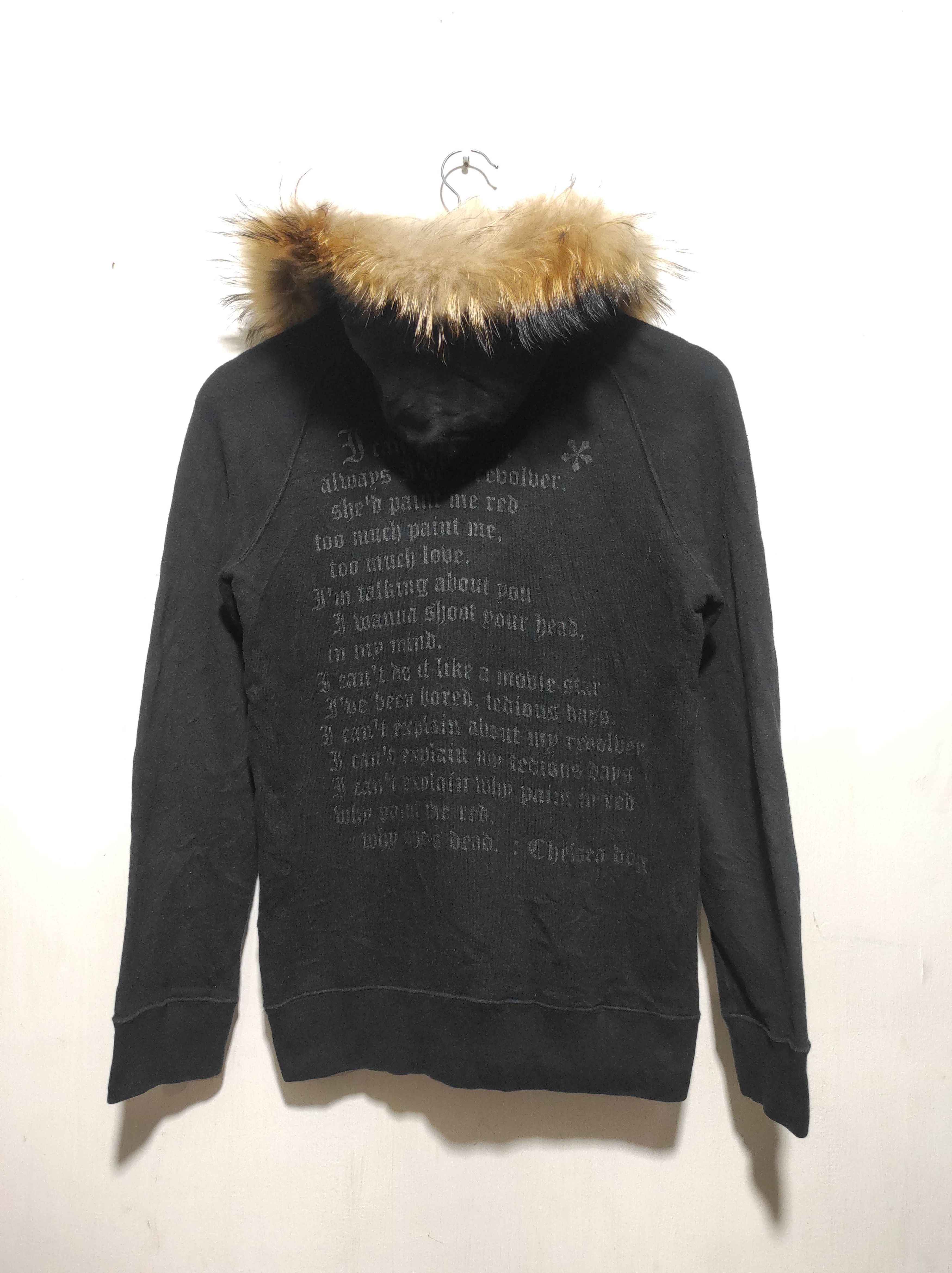Le Grande Bleu (L.G.B.) The Gabriel Chelsea Skull Poem Fur Hoodie i6w9 LGB style Size US S / EU 44-46 / 1 - 12 Thumbnail