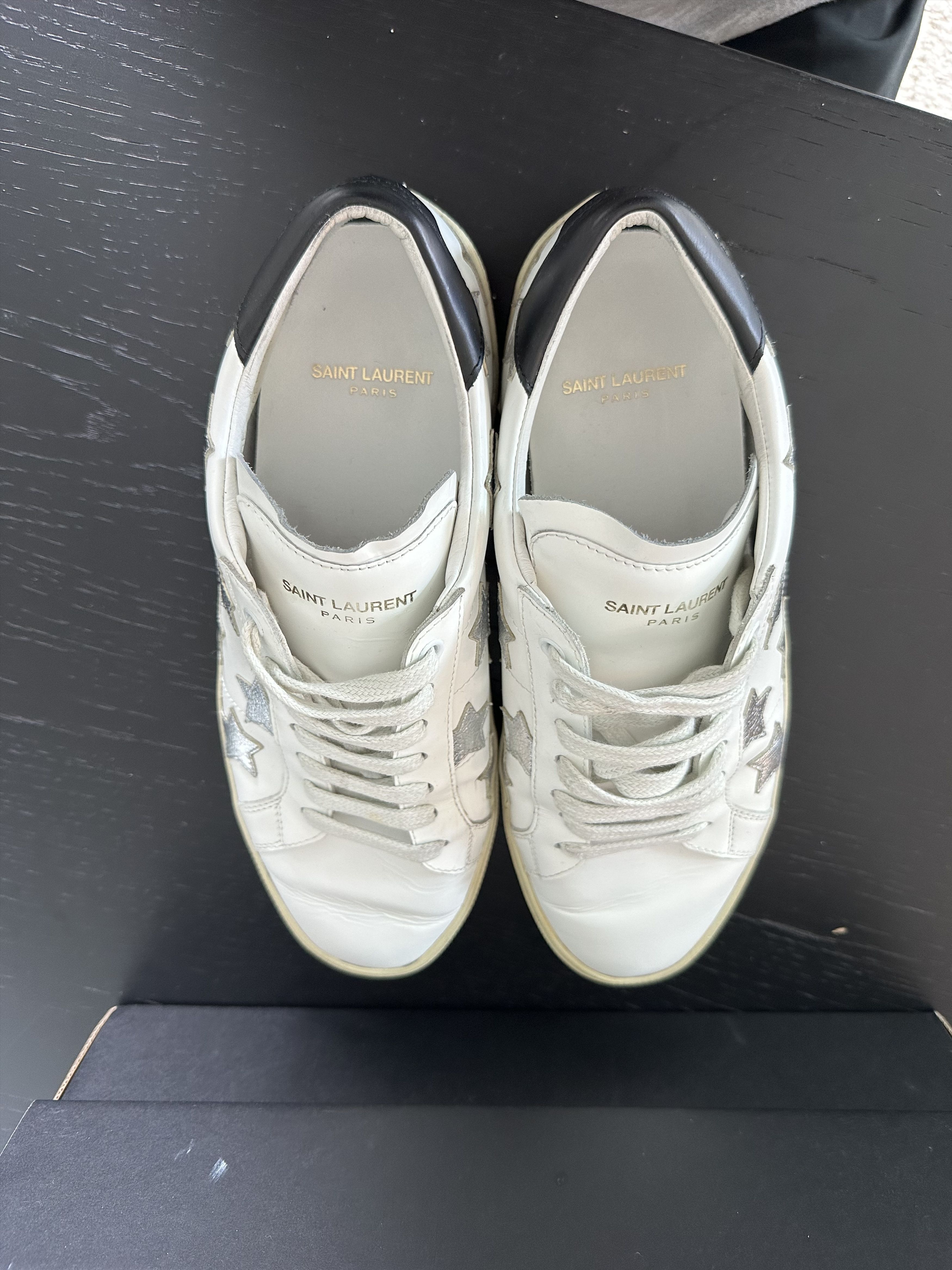 Saint Laurent Paris California SL/06 Leather Sneaker Size US 7 / EU 40 - 6 Thumbnail