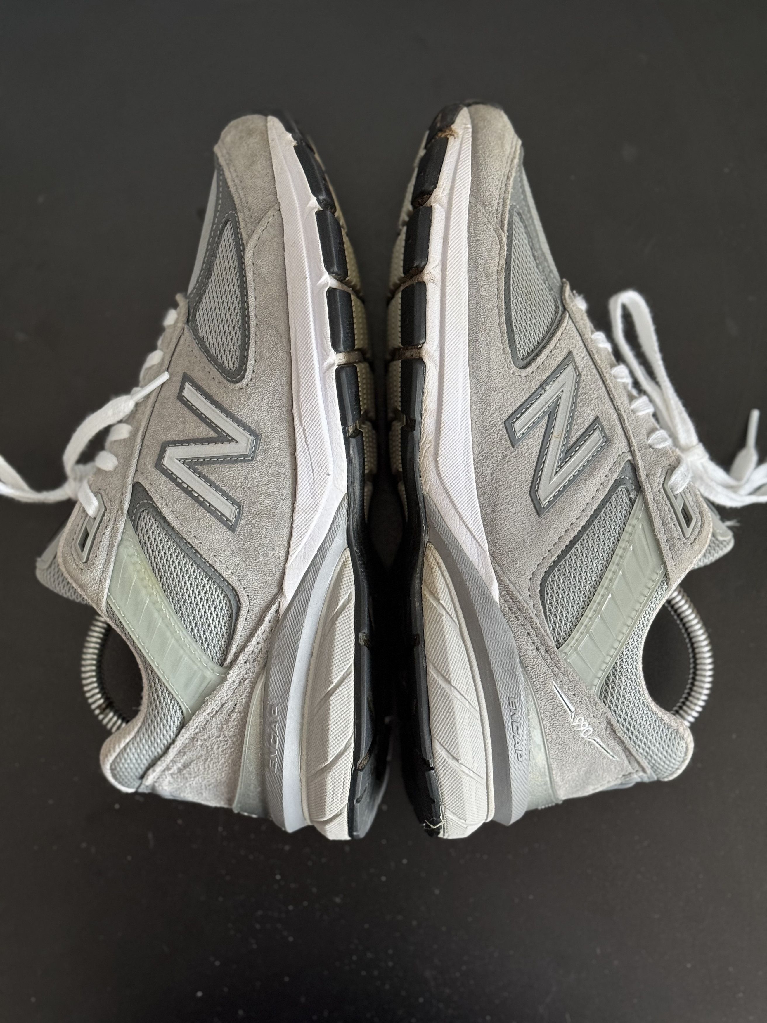 New Balance New Balance 990v5 Made In USA Silver Grey Black 990 993 Size US 7.5 / EU 40-41 - 5 Thumbnail