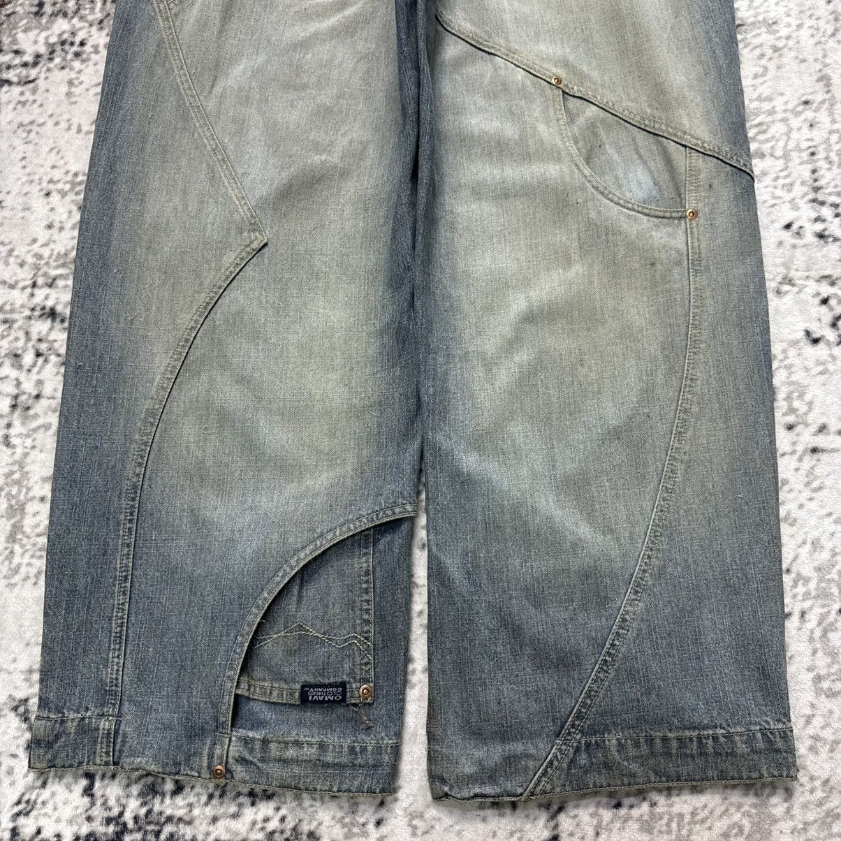 JNCO Y2K Vintage Den Em Jenz Crazy Paneled Baggy Jeans Size US 36 / EU 52 - 13 Thumbnail