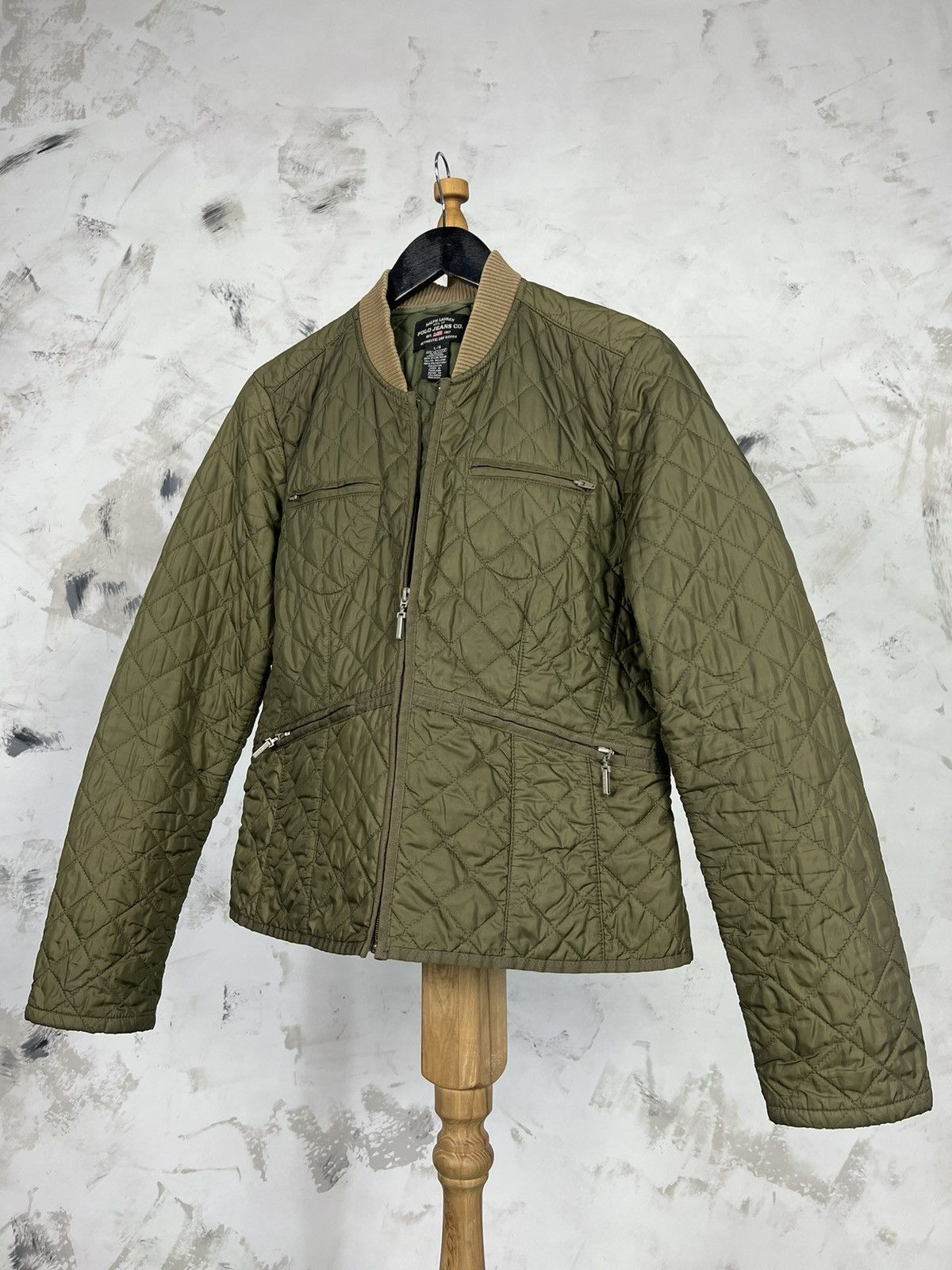 Ralph Lauren Vintage Polo Jeans Company Ralph Lauren Quilted Jacket M - L Size L / US 10 / IT 46 - 1 Thumbnail