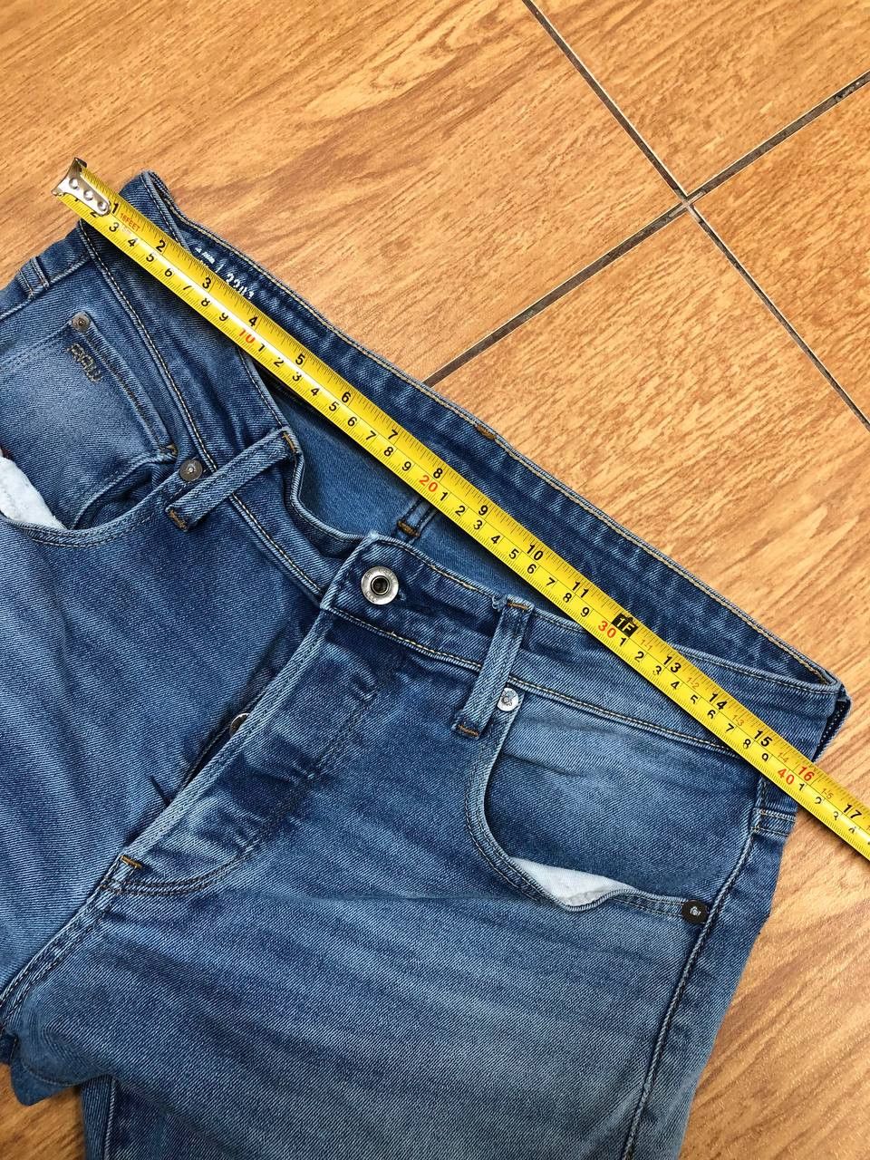 G-Star × Japanese Brand Crazy Crash Dirty Baggy Faded Jean Japan Avant Garde Style Size US 32 / EU 48 - 16 Thumbnail