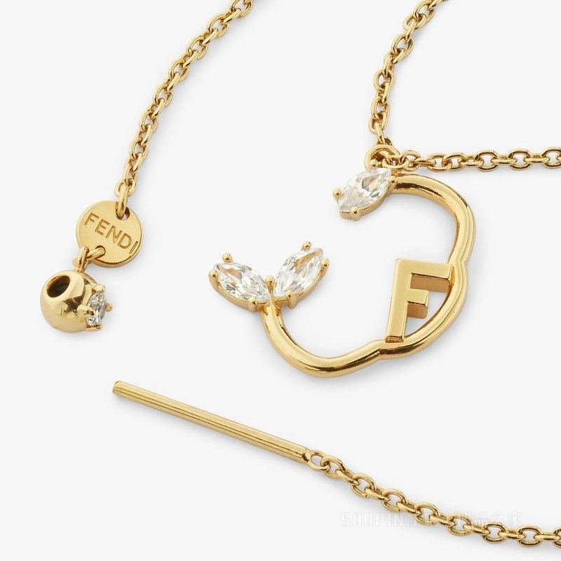 Fendi o1loc1c0824 Size: OS / Astrology Necklace in Golden Size ONE SIZE - 5 Thumbnail