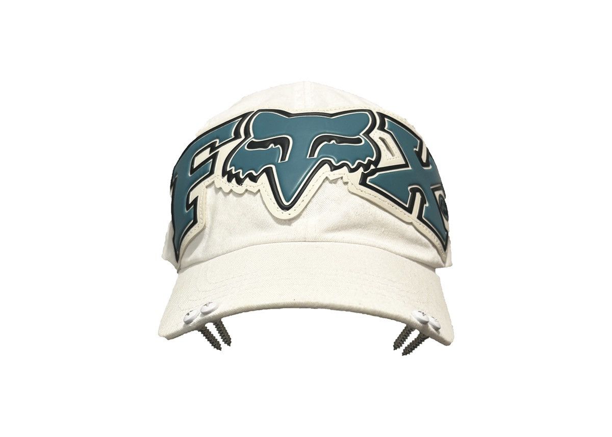 Fox Racing × Vintage Arctic Fox motocross hat Size ONE SIZE - 1 Thumbnail