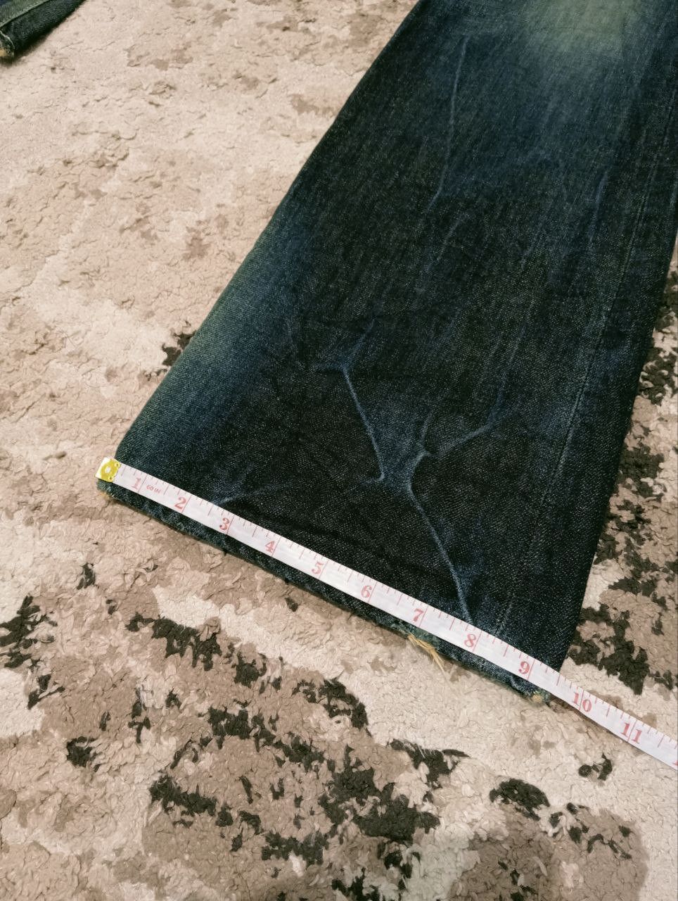 Japanese Brand JAPANESE QLAMB DISTRESSED FLARE PANTS - SIZE 3 Size US 34 / EU 50 - 17 Thumbnail