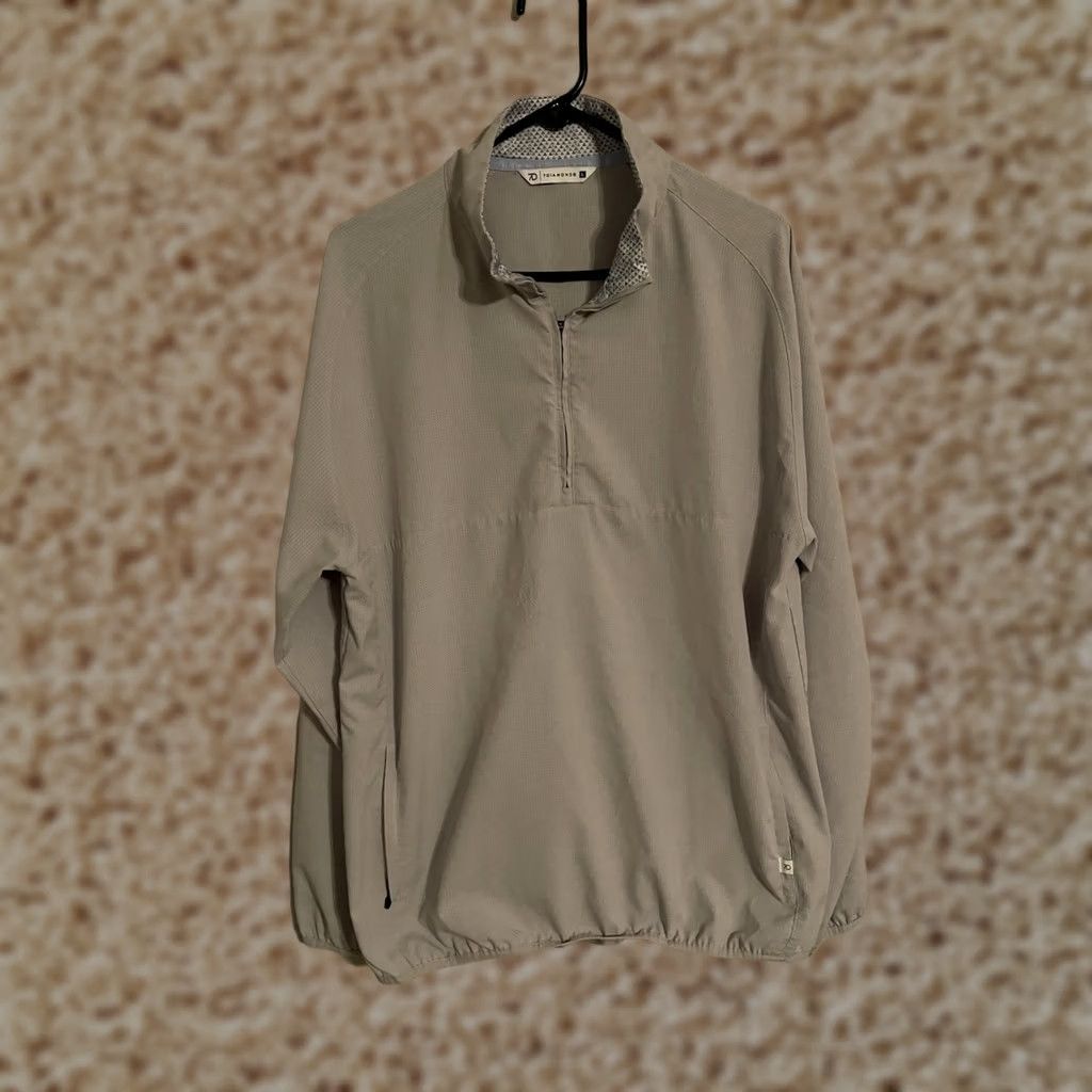 Vintage 7 Diamonds Gray Athletic Golf Pullover - Men's Large Size US L / EU 52-54 / 3 - 1 Thumbnail