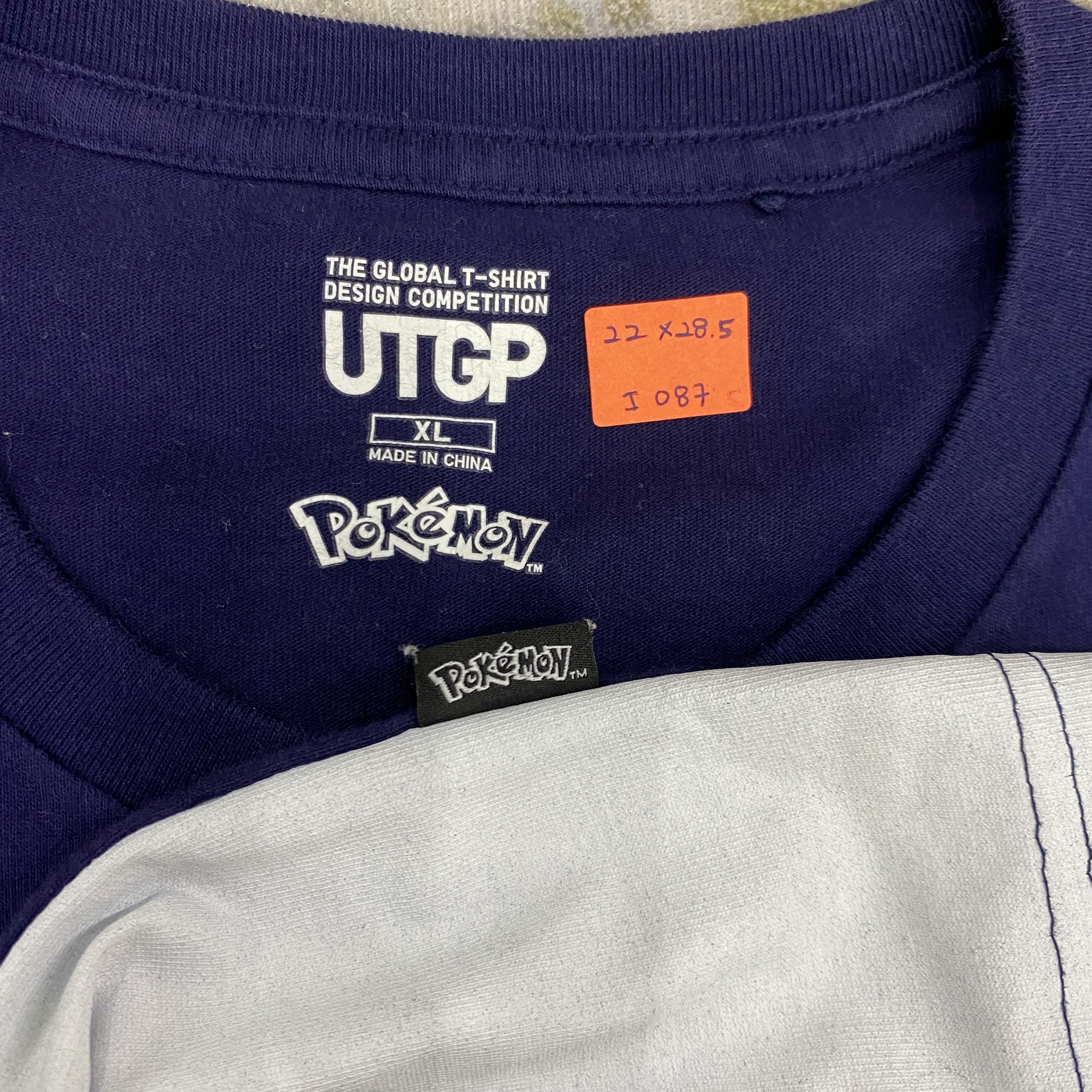 Japanese Brand Uniqlo Pokemon Ash and Pikachu Shirt-I087 Size US L / EU 52-54 / 3 - 7 Thumbnail