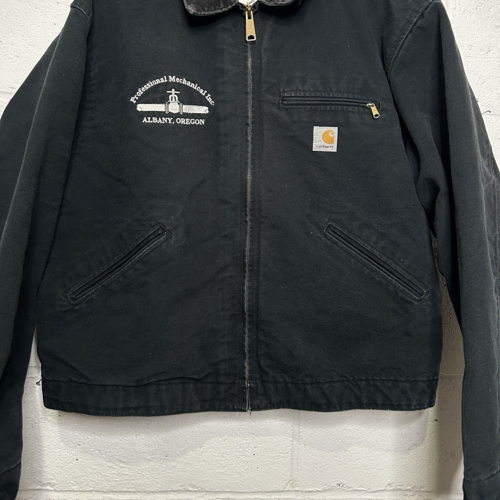 Carhartt Vintage Carhartt Blanket-Lined Detroit Jacket “Black” J01 Size US XL / EU 56 / 4 - 4 Thumbnail