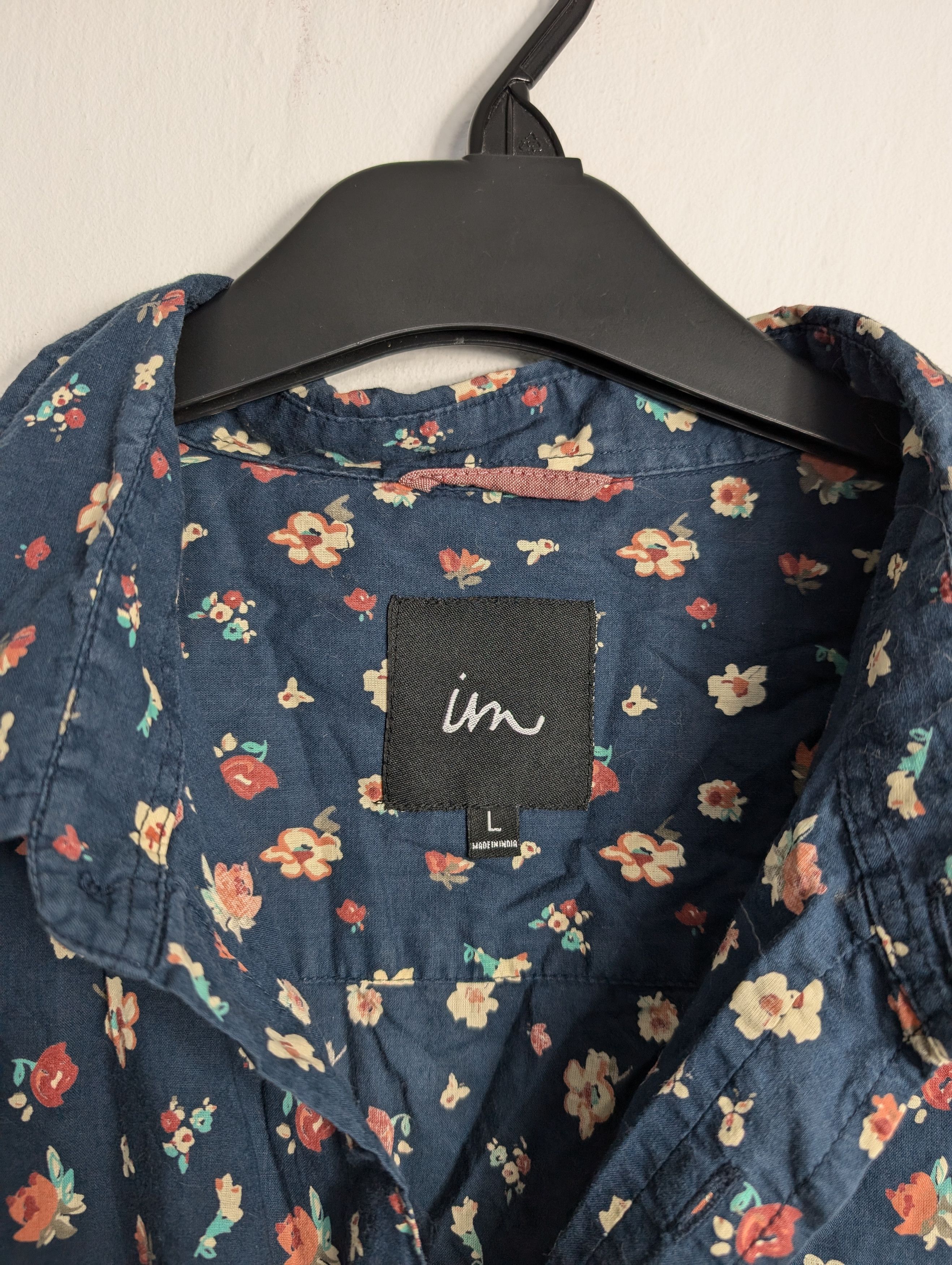 Vintage Vintage Y2K Hawaiian Shirt - Summer Floral Palm Tree Print Size US L / EU 52-54 / 3 - 4 Thumbnail