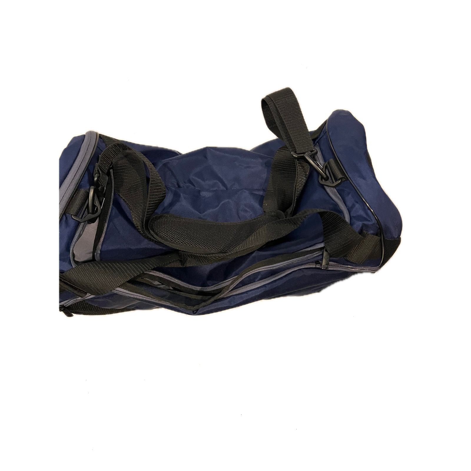 Adidas Adidas Defender Medium 22"x12"x10" Blue Gray Black Gym Bag Size ONE SIZE - 2 Thumbnail