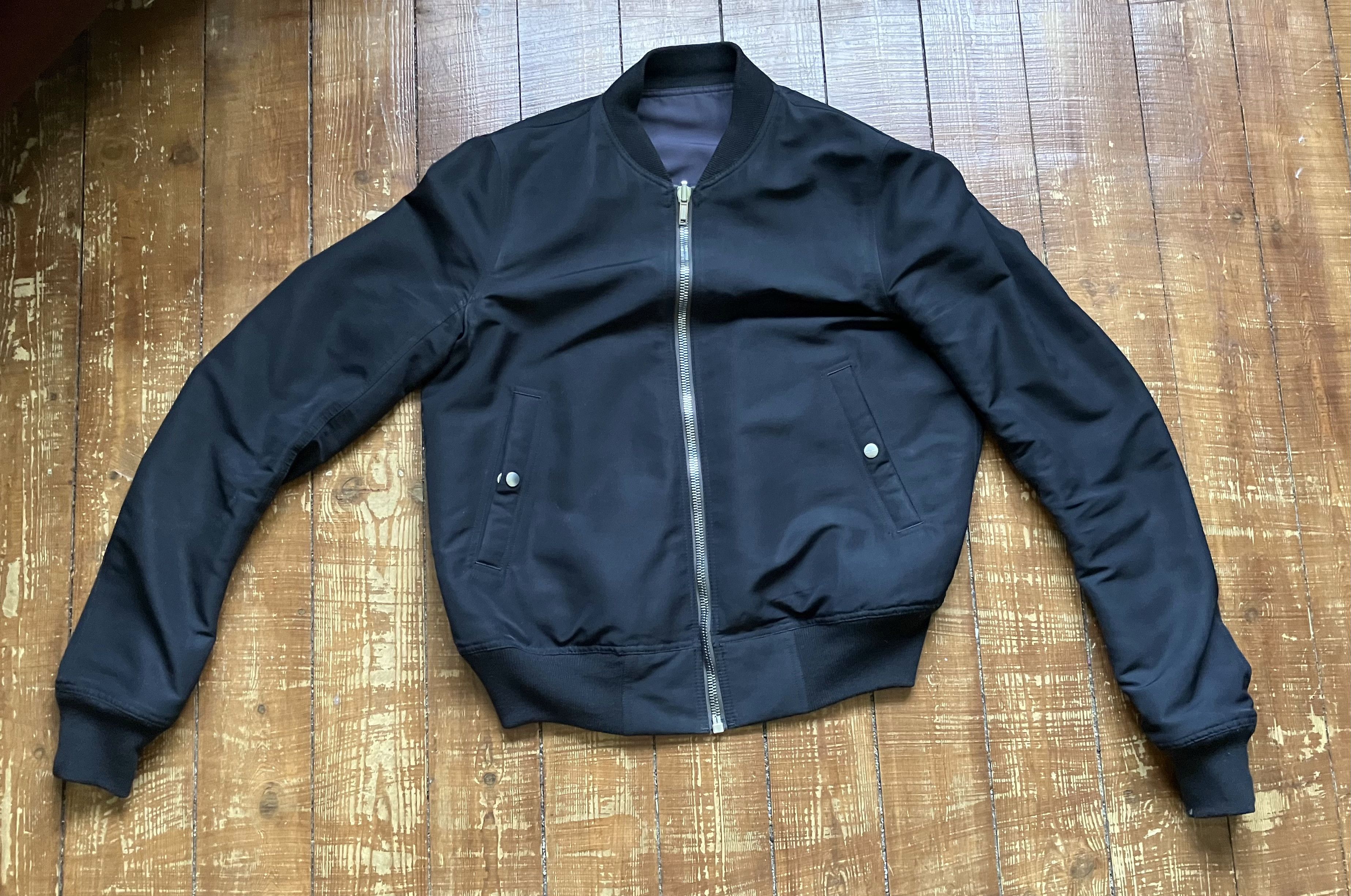 Rick Owens SS21 Reversible Bomber Jacket Size US M / EU 48-50 / 2 - 3 Thumbnail