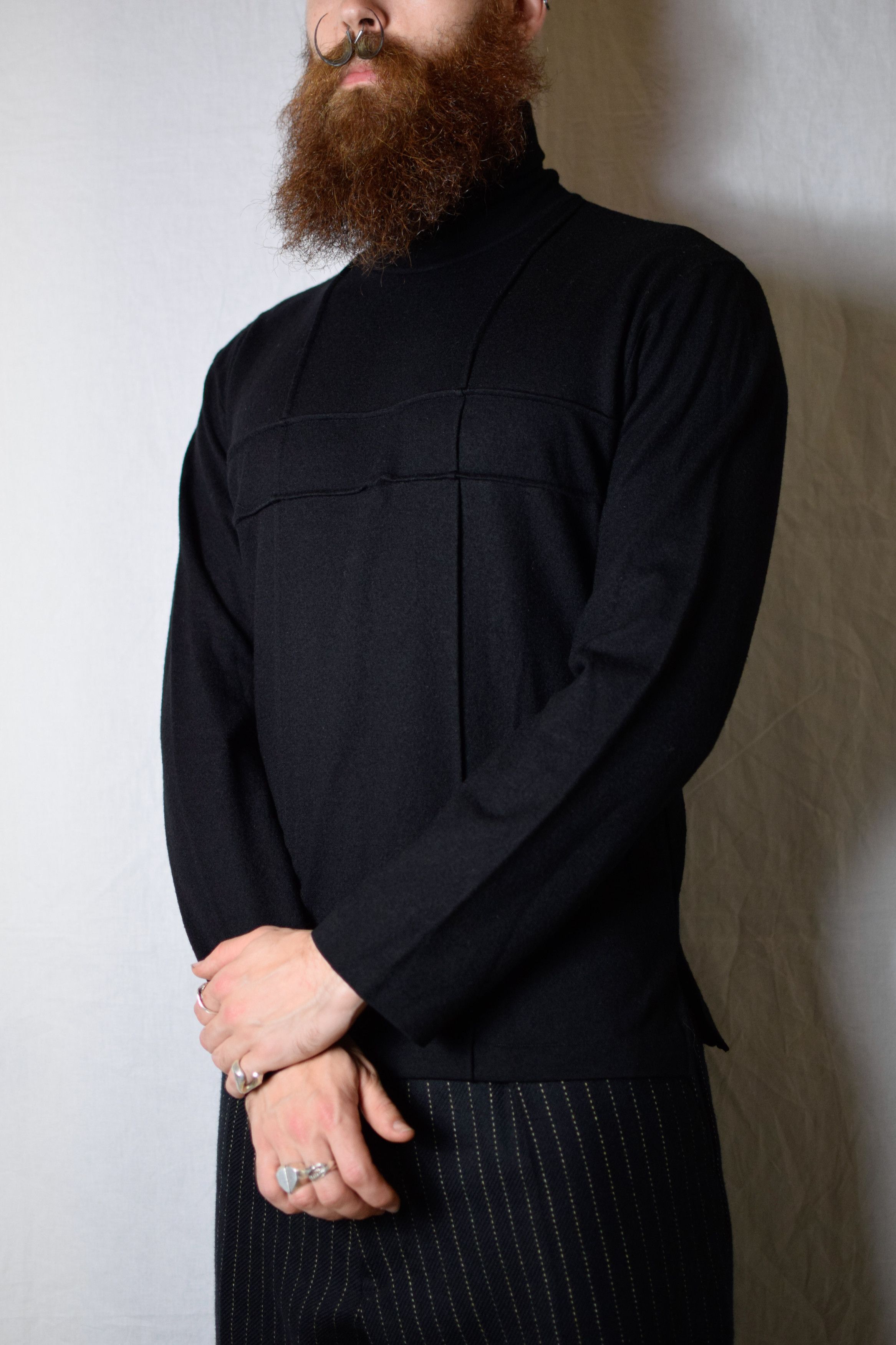 Yohji Yamamoto YYPH Tenugui Print Turtleneck - HJ-K88-990 | Grailed
