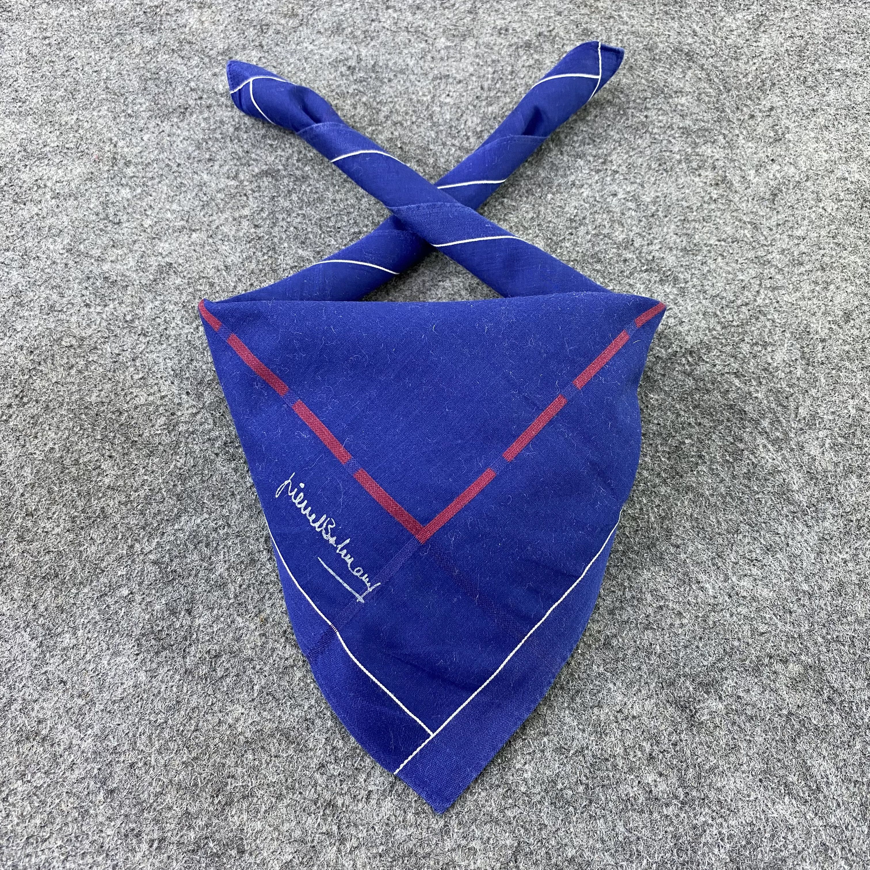 Pierre Balmain Pierre Balmain Handkerchief / Bandana / Neckerchief-B593 Size ONE SIZE - 2 Thumbnail