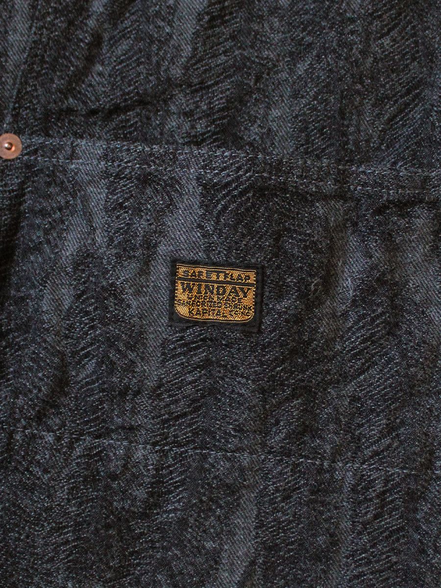 Kapital Kapital 12oz Magpie Denim W Knee Easy Baggy Pants black XL Size US 36 / EU 52 - 5 Thumbnail