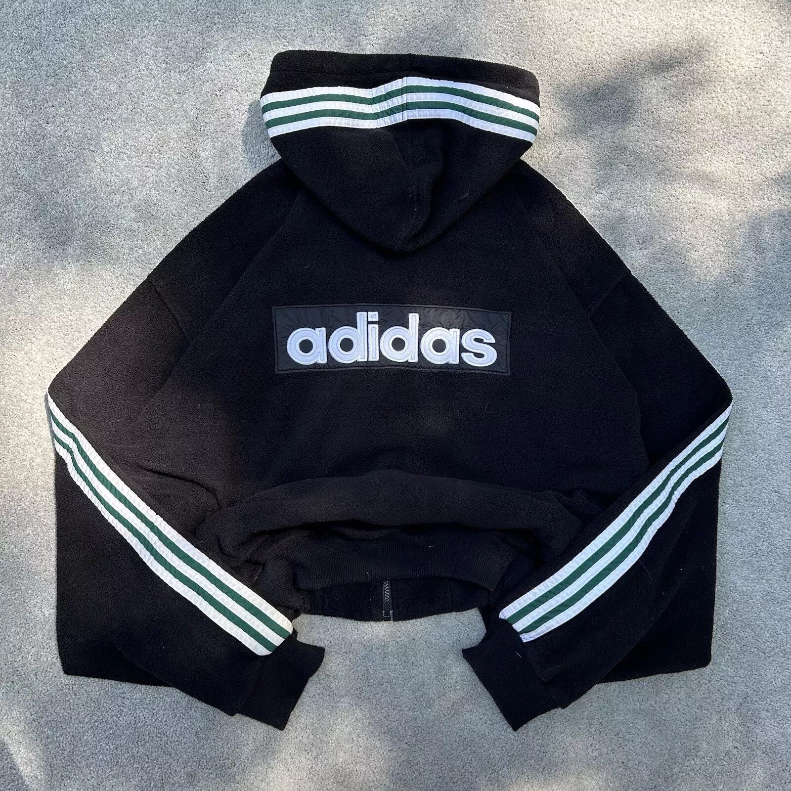 Adidas Vintage Adidas Hoodie Adult Extra Large Fleece Size US M / EU 48-50 / 2 - 4 Thumbnail