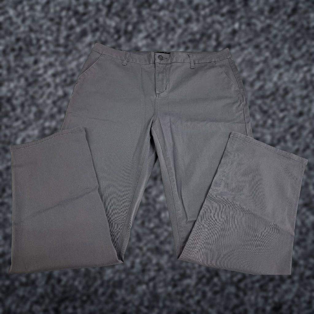Rsq RSQ Jeans Active Chino Pants Gray Slim Straight Men's 38X32 #4088 Size US 38 / EU 54 - 1 Thumbnail
